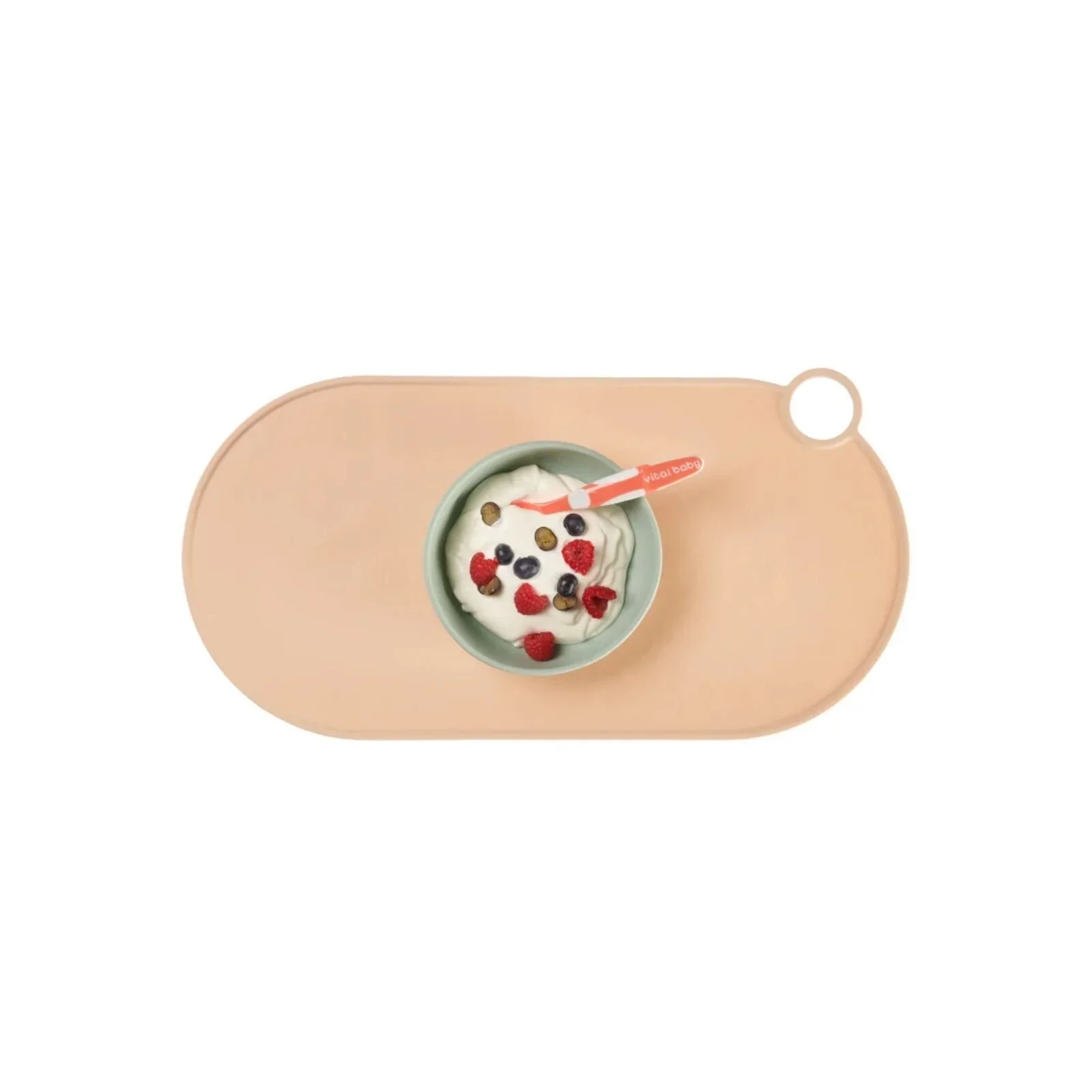 Vital Baby Nourish Silicone Grippy Mat - Sweet Butterscotch - Image 6