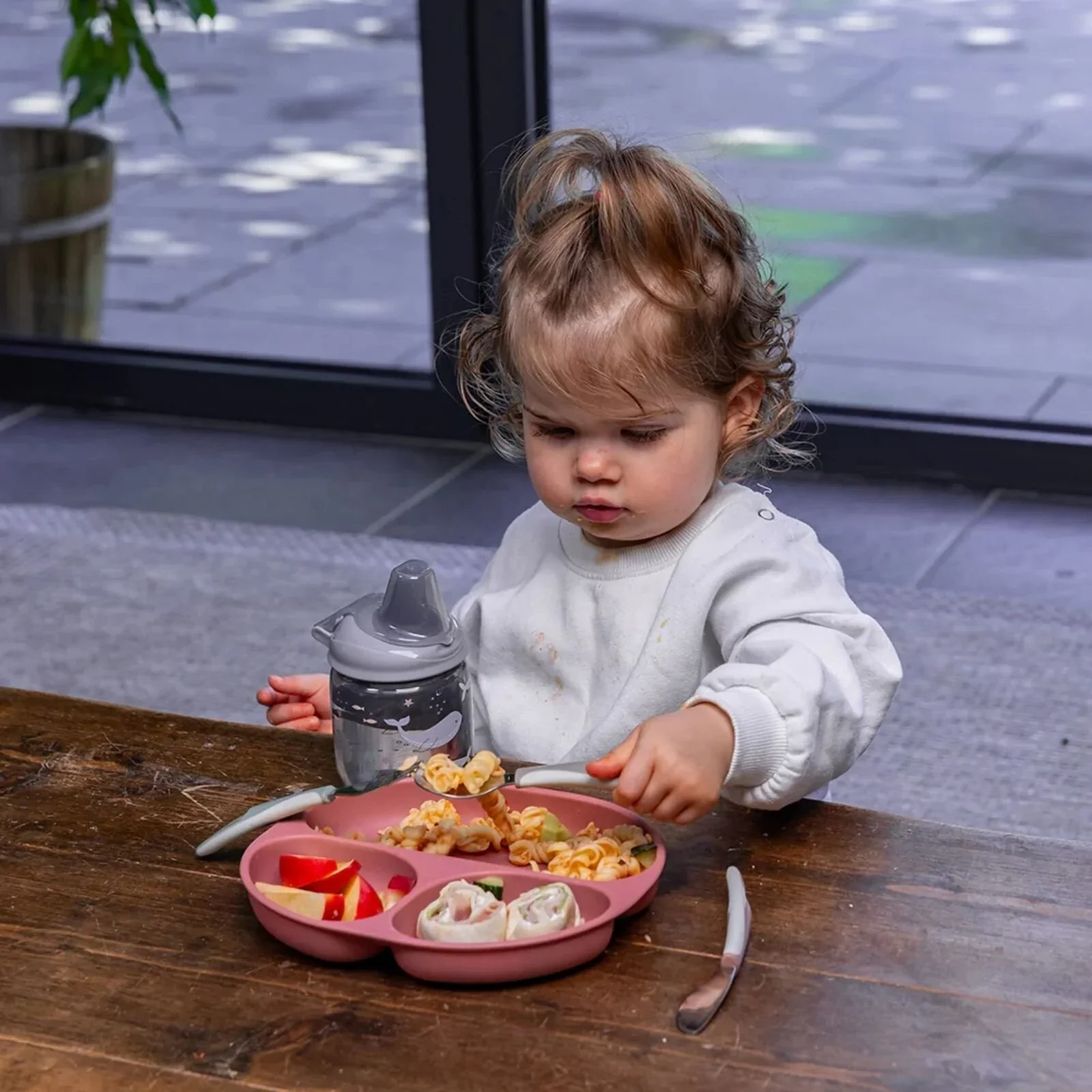 Vital Baby Nourish Silicone Suction Plate - Moody Blue - Image 7