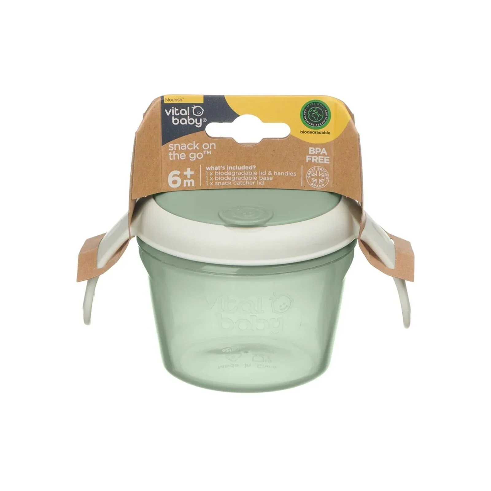Vital Baby Nourish Snack On the Go - Natural Moss - Image 4