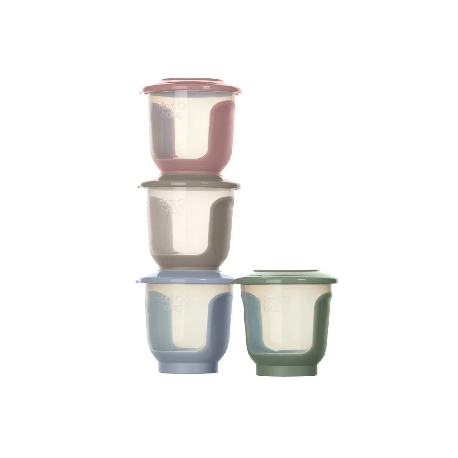 Vital Baby Nourish Store & Wean Pots 120ml Pack of 4 - Image 2