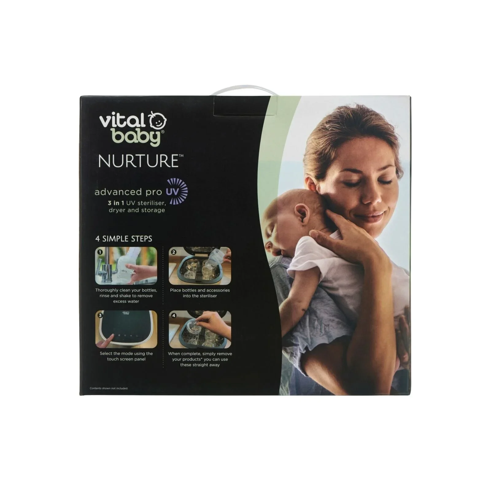 Vital Baby Nurture Advanced Pro UV Steriliser & Dryer - White - Image 2