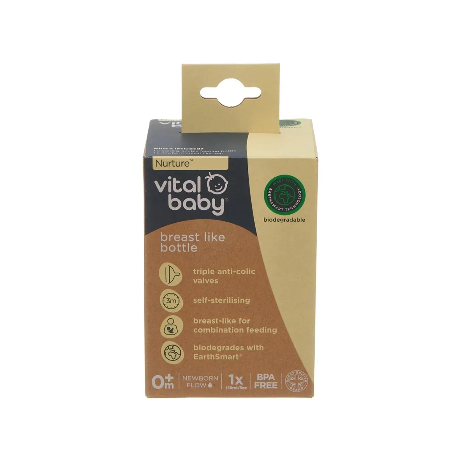 Vital Baby Nurture Breast Like Bottle 150ml - Image 4