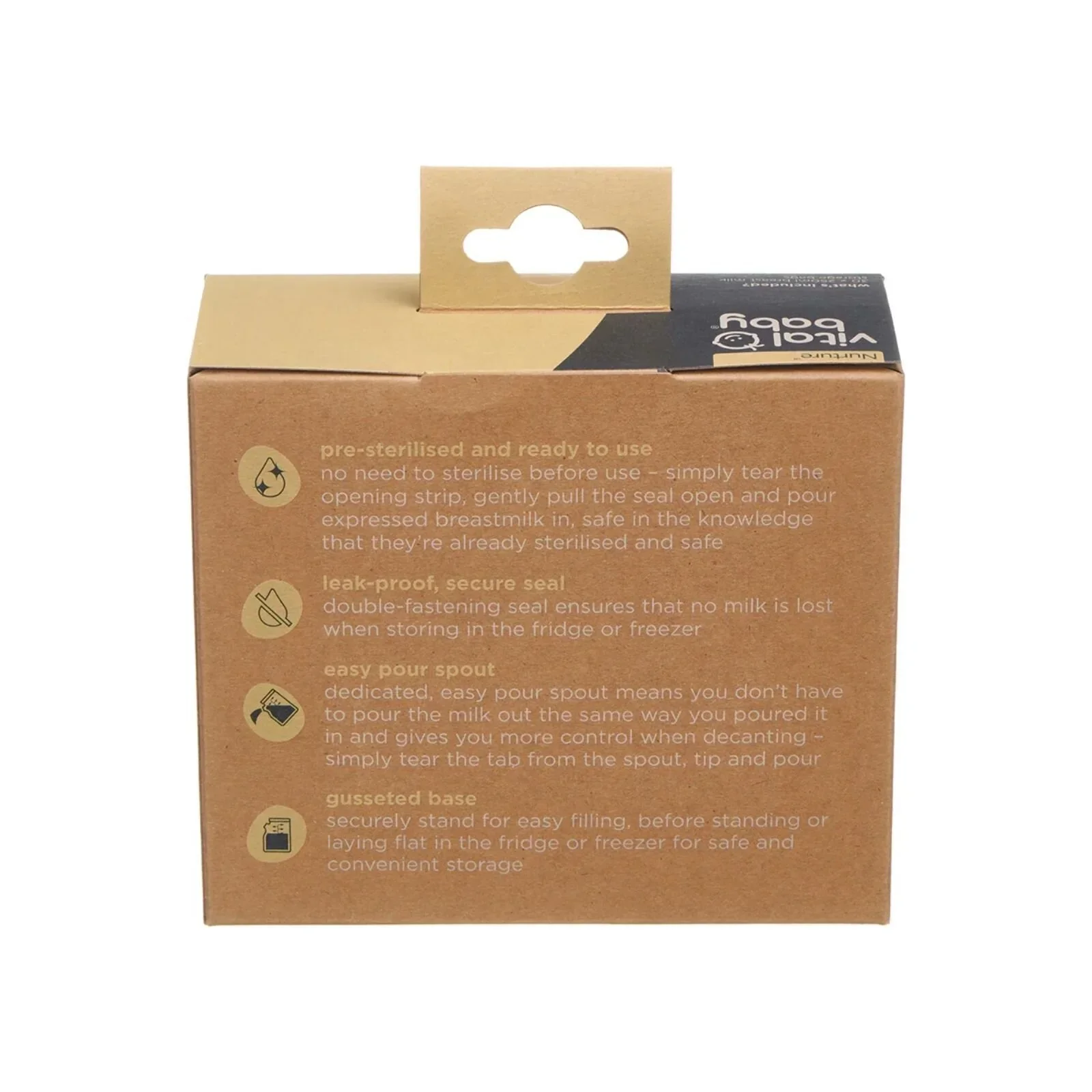 Vital Baby Nurture Easy Pour Breast Milk Storage Bags 30 pcs - Image 6