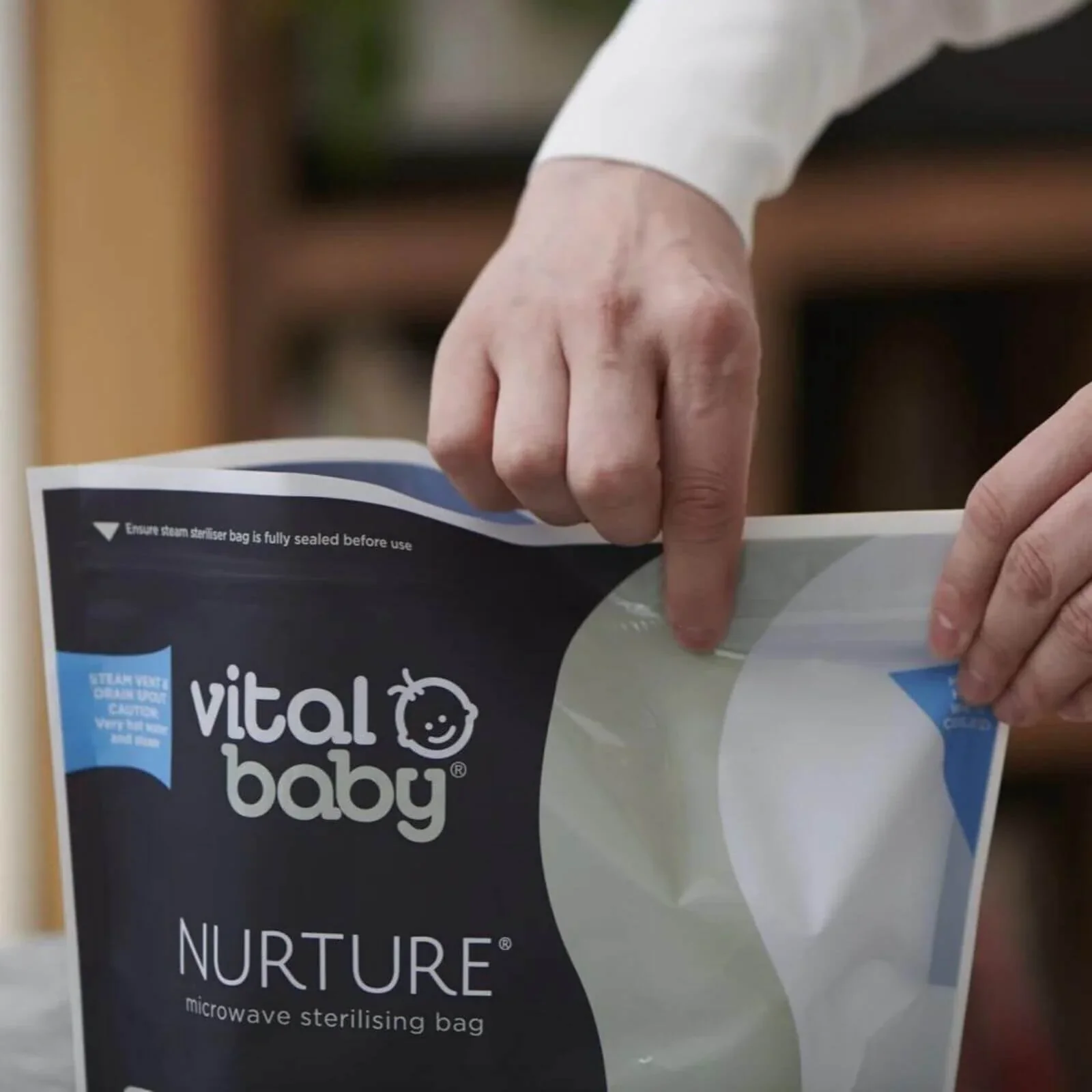 Vital Baby Nurture Microwave Sterilising Bags 5 pcs - Image 5