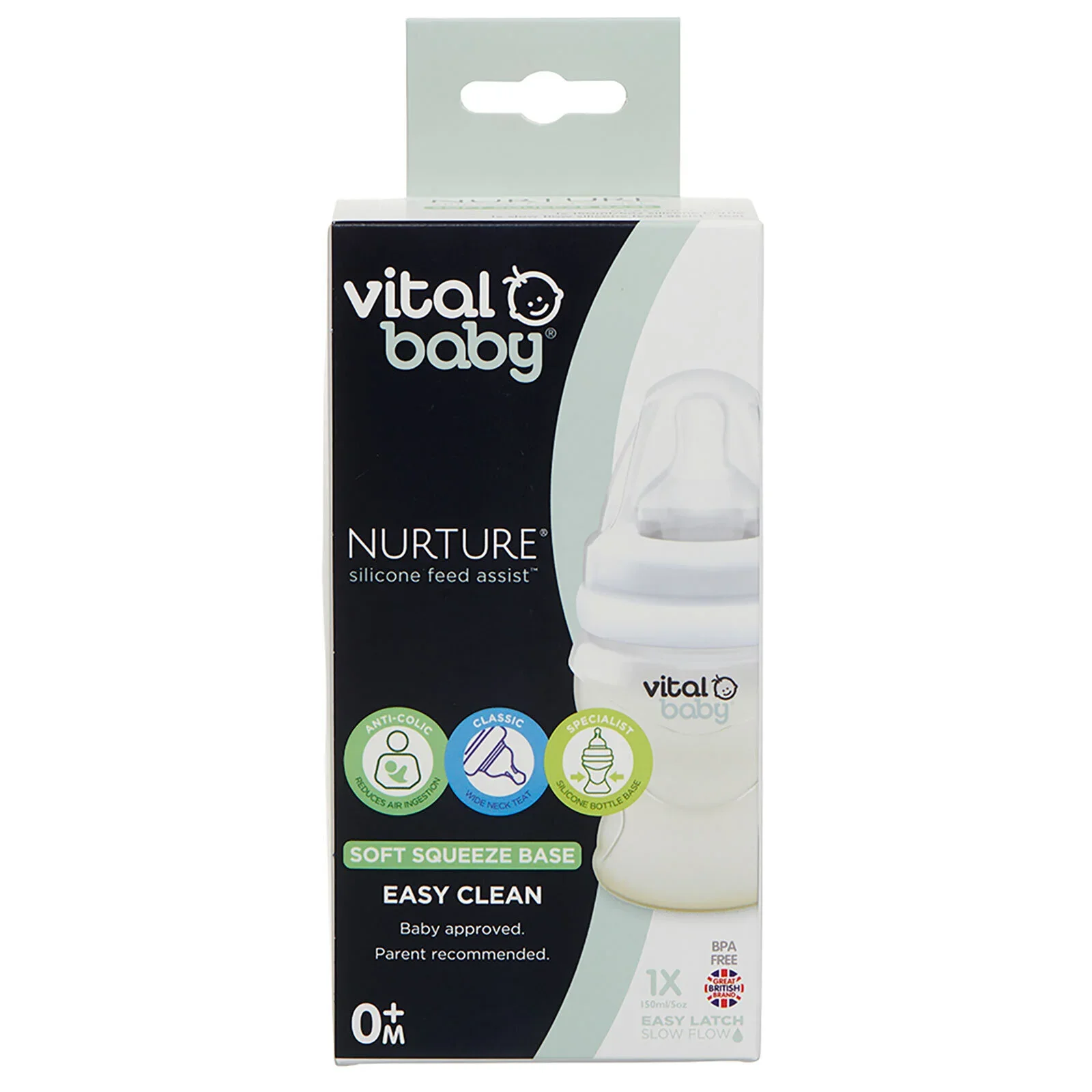 Vital Baby Nurture Silicone Feed Bottle 150ml - Image 8