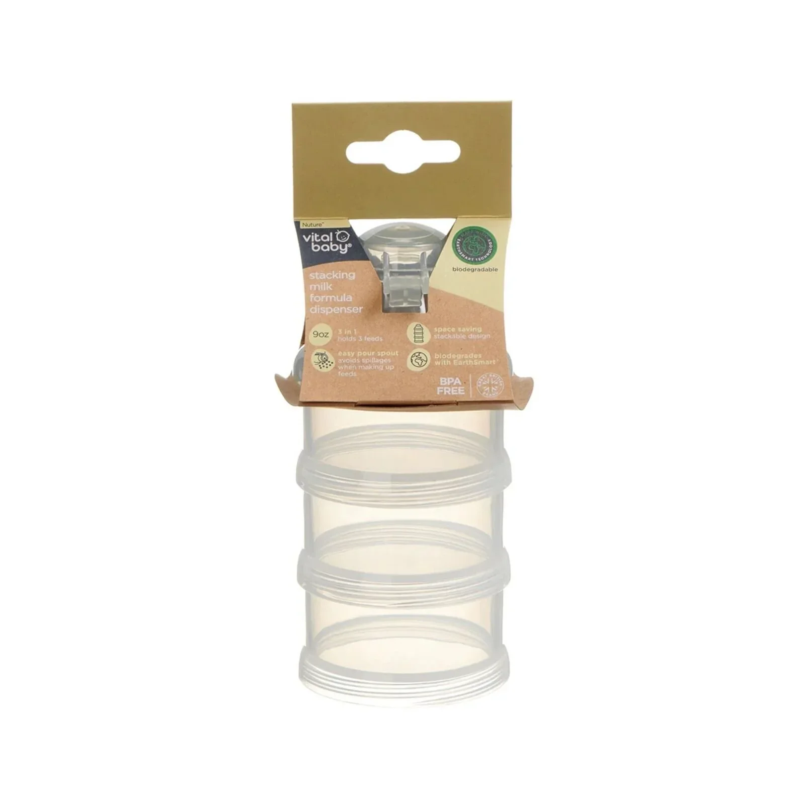Vital Baby Nurture Stacking Milk Formula Dispenser - Image 4