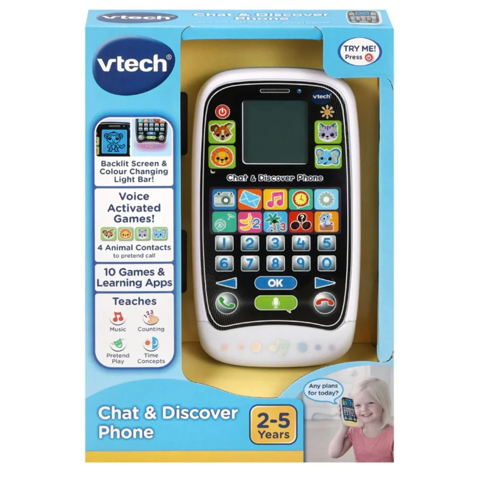 VTech Chat & Discover Phone - Image 6