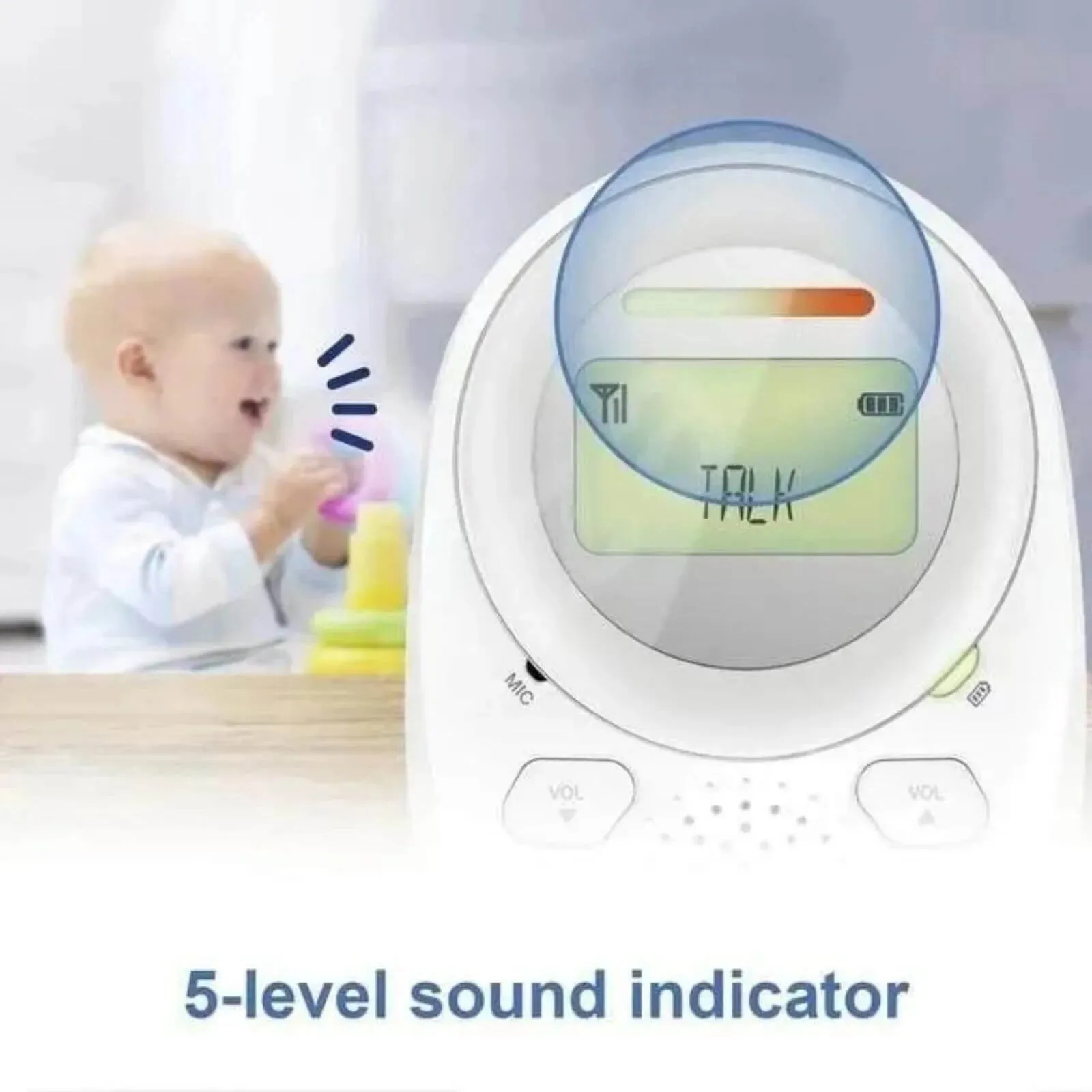 Vtech Digital Audio Monitor with Night Light & Projection - Image 11