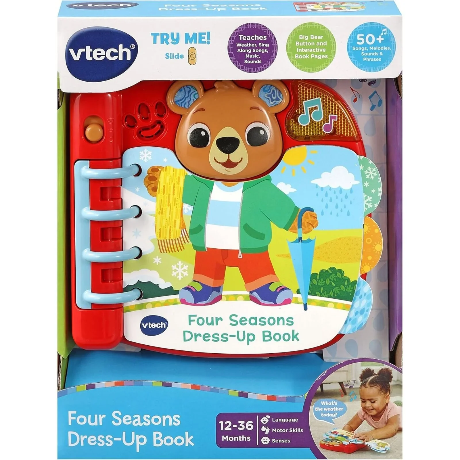 VTech Four Seasons Dress-Up Book - Image 7