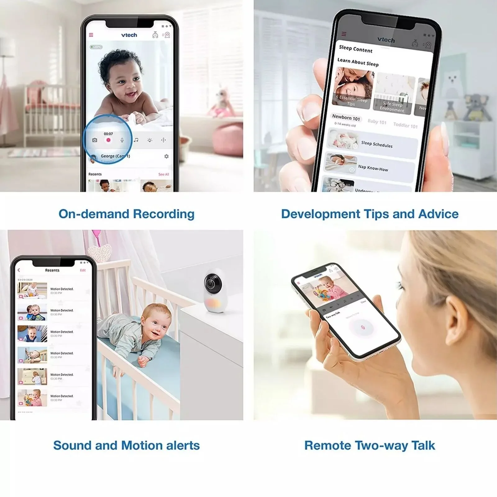 VTech RM2751 2.8" Smart Wi-Fi Baby Monitor - Image 6