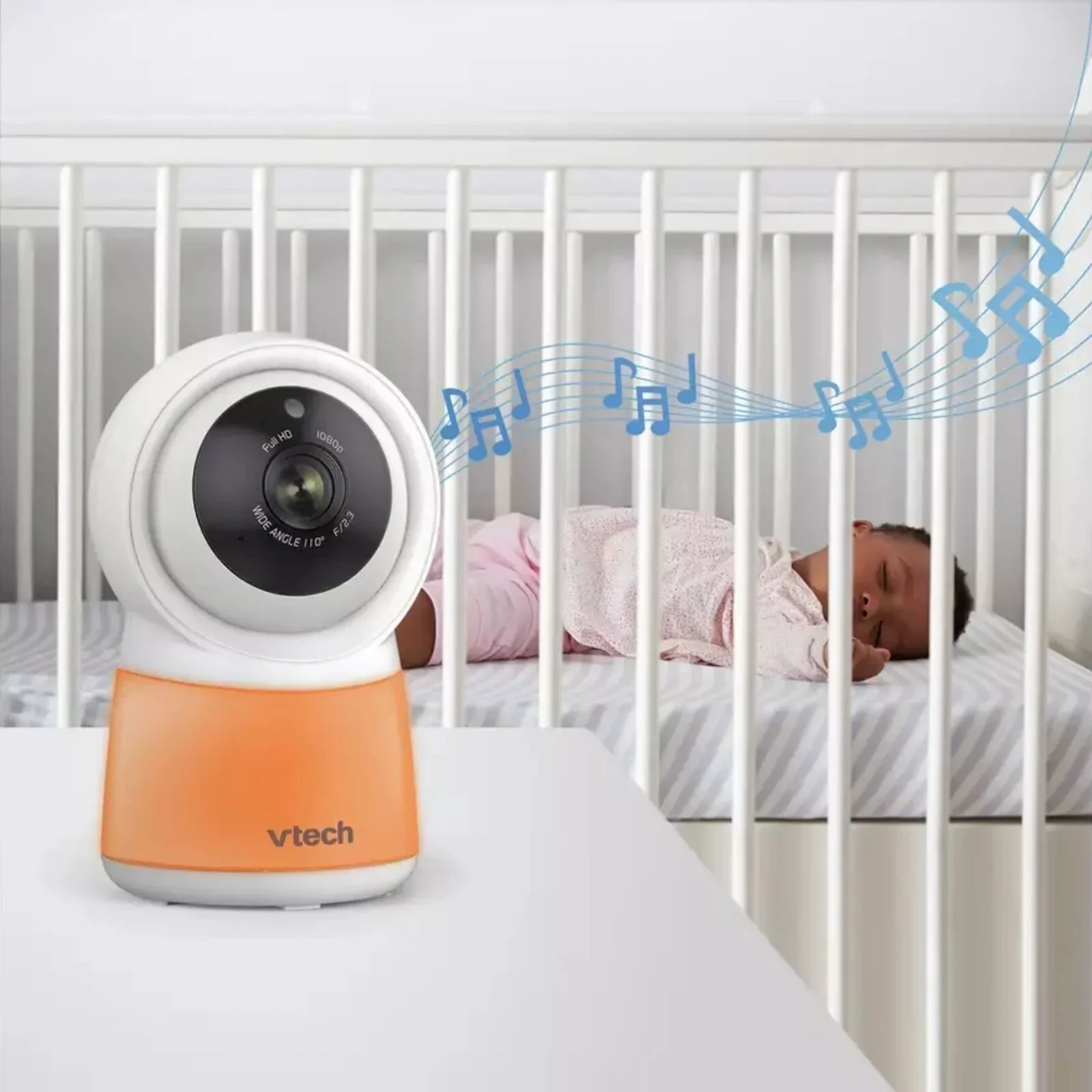 VTech RM5755HD 5" Smart Wi-Fi 1080p Video Baby Monitor - Image 9