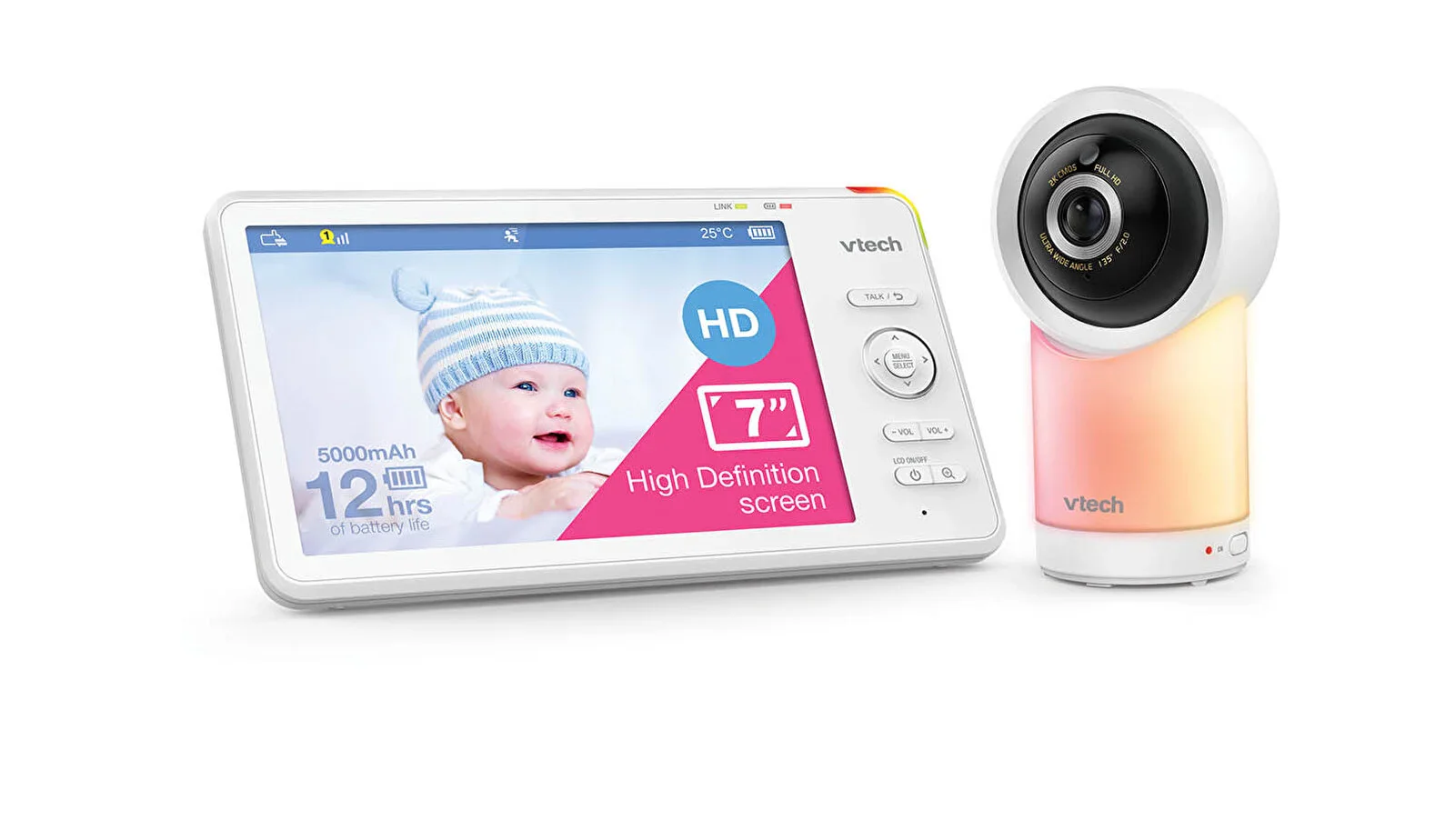 VTech RM7766HD Smart Video Baby Monitor - Image 3