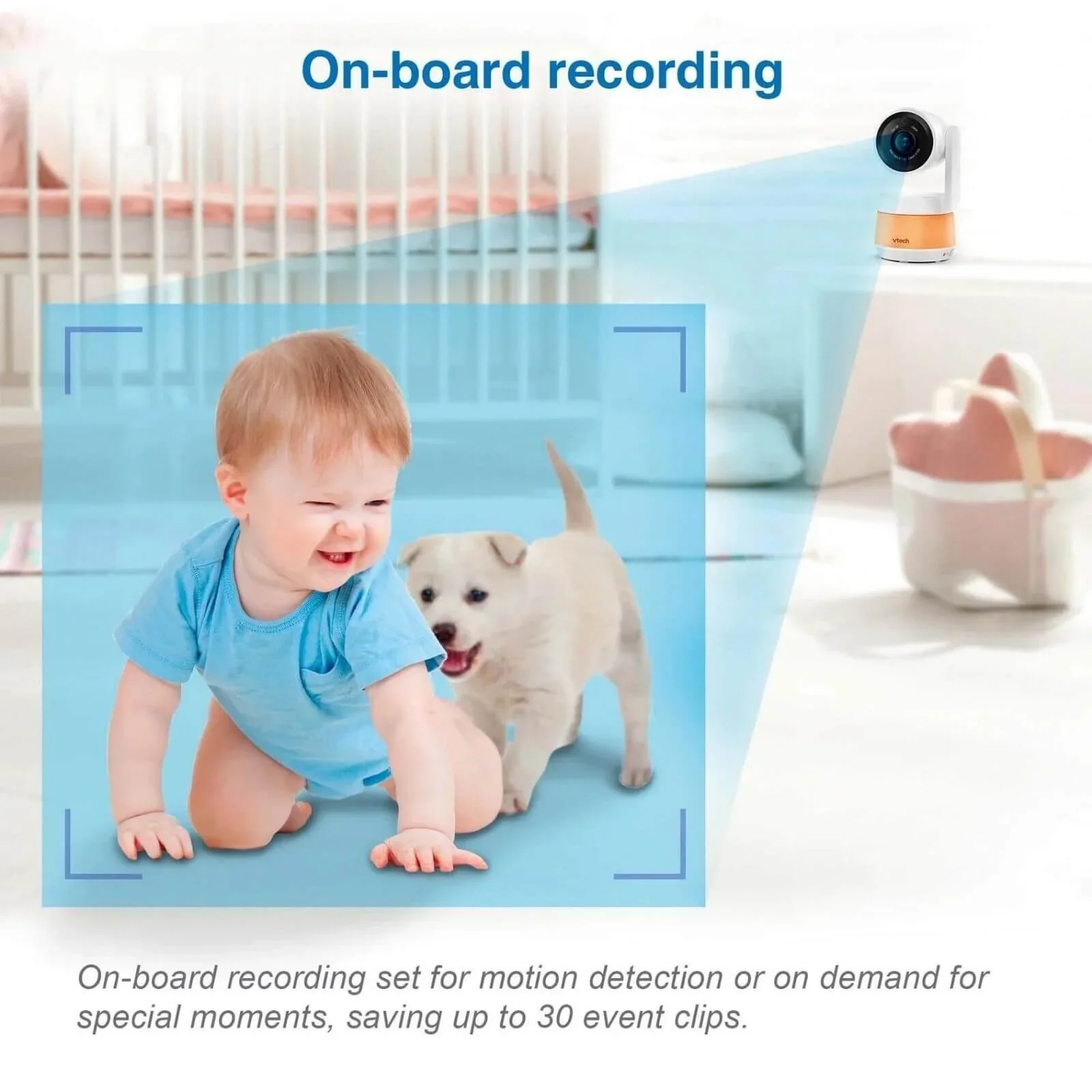 VTech RM7767HD 7inch Smart Wi-Fi Baby Monitor - Image 12