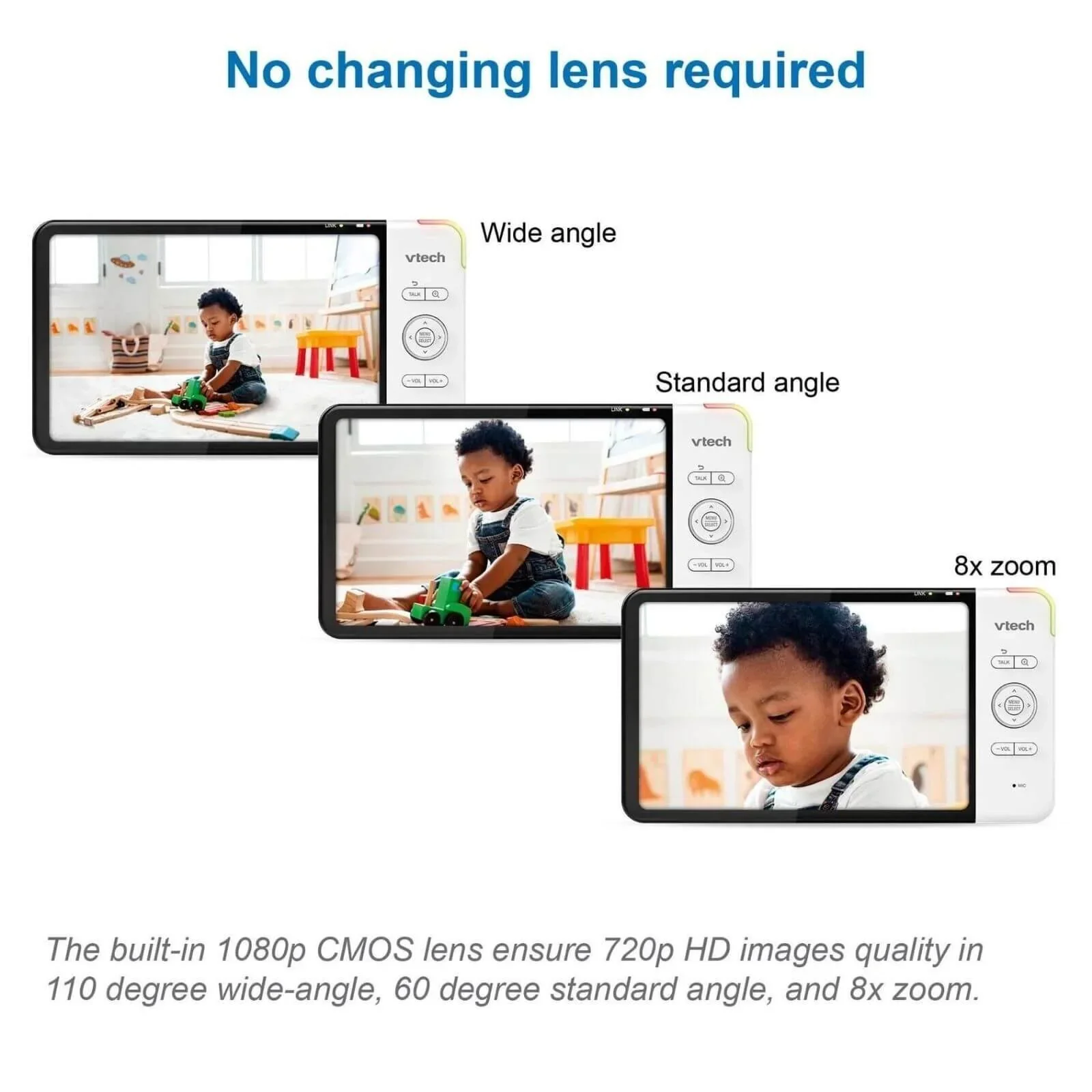 VTech RM7767HD 7inch Smart Wi-Fi Baby Monitor - Image 9