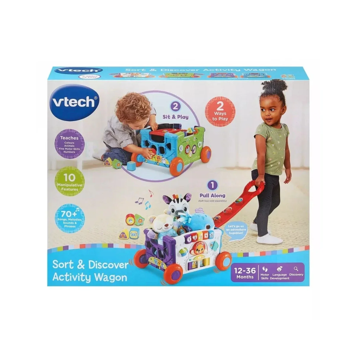 VTech Sort & Discover Activity Wagon - Image 8
