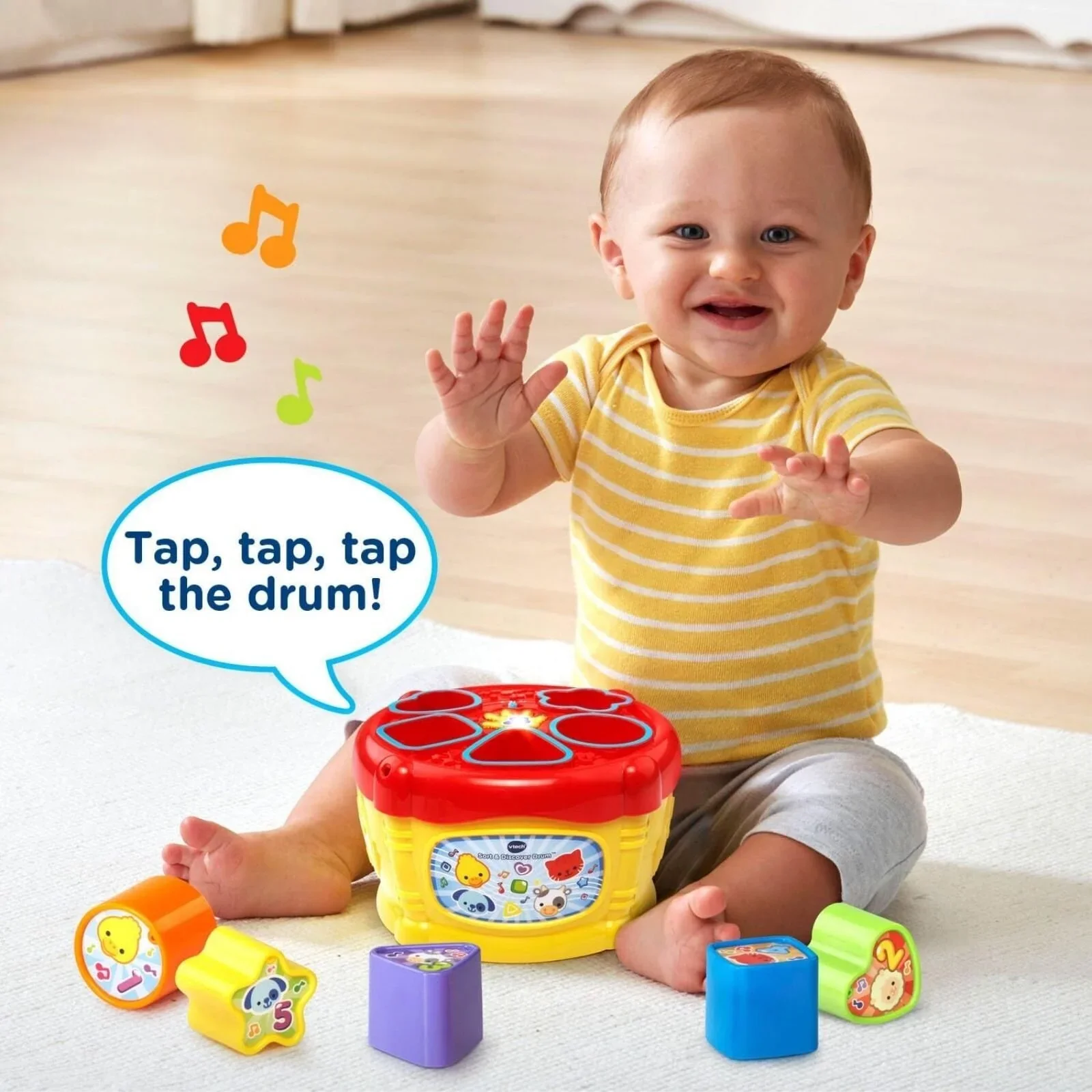 VTech Sort & Discover Drum - Image 4