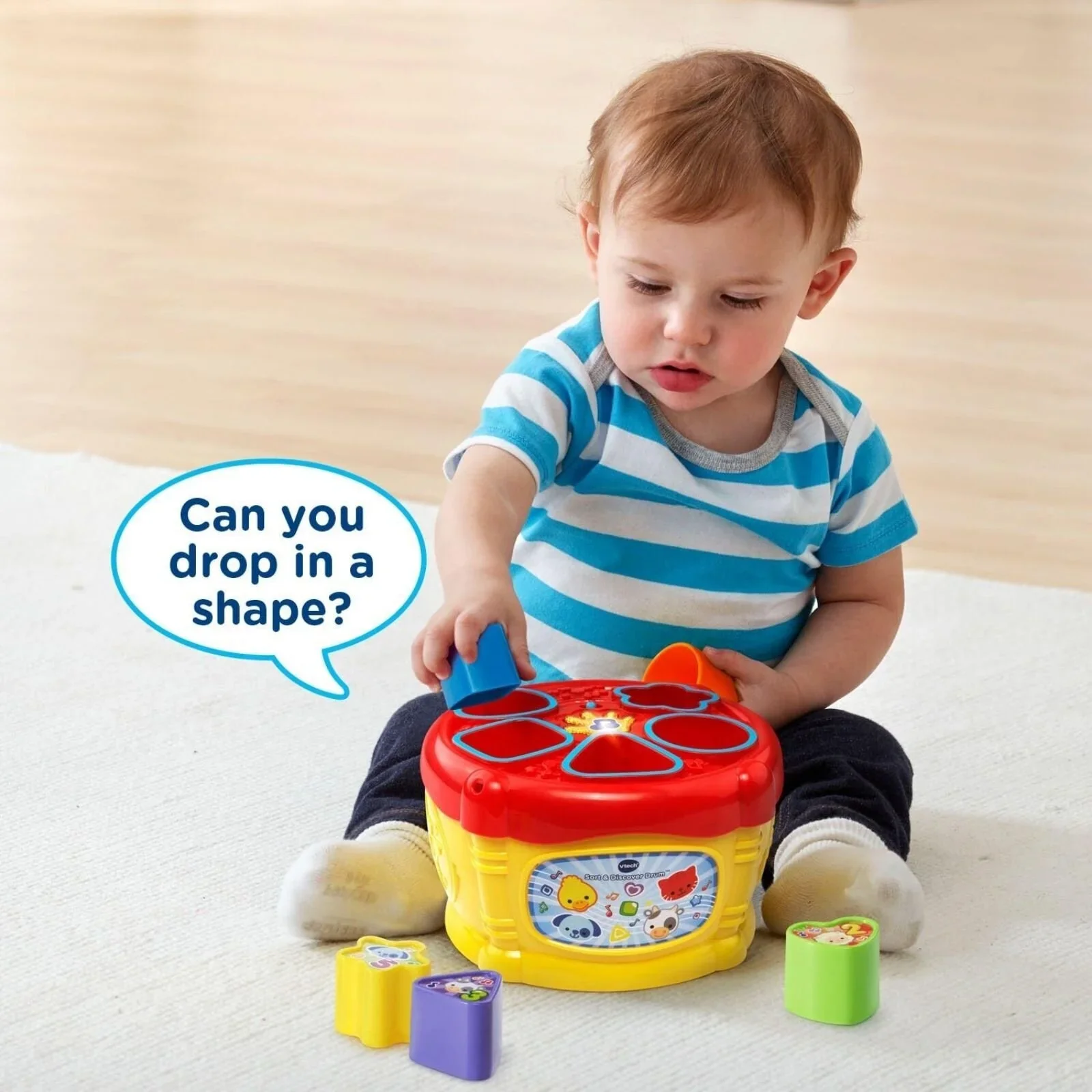 VTech Sort & Discover Drum - Image 5