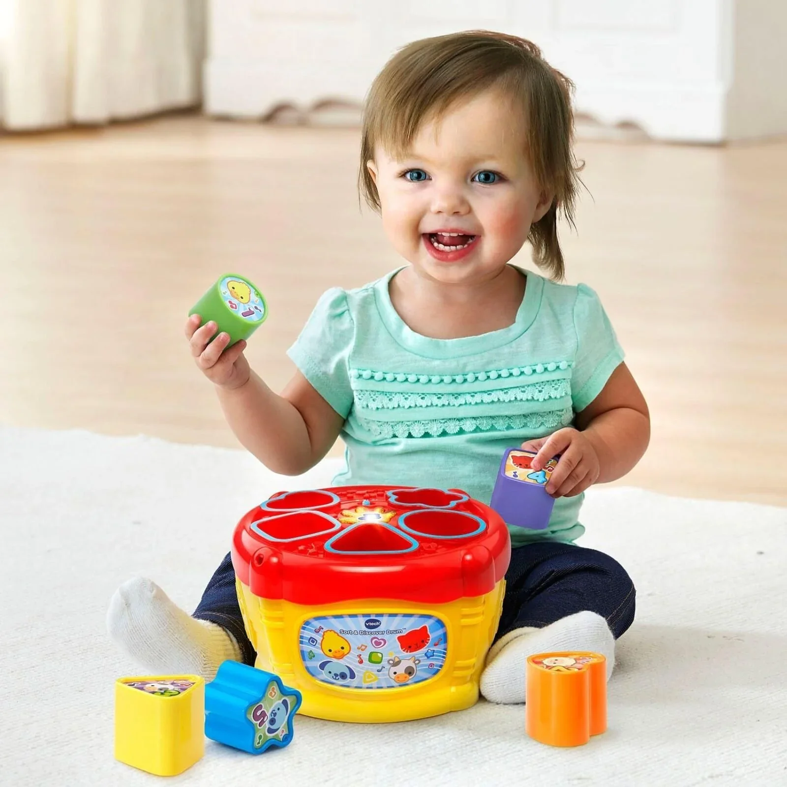 VTech Sort & Discover Drum - Image 7