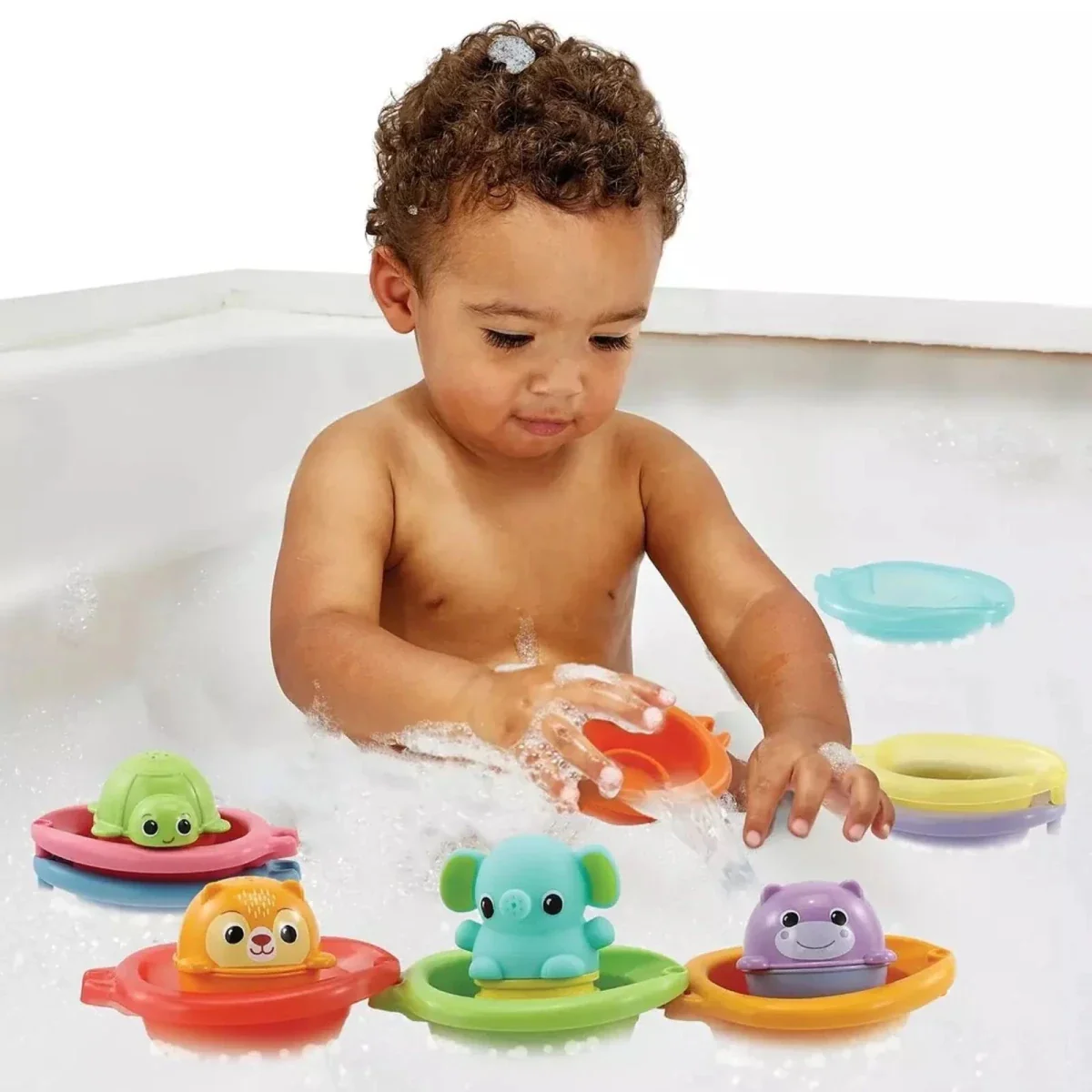 Vtech Stack & Splash Bathtime Boats - Image 4