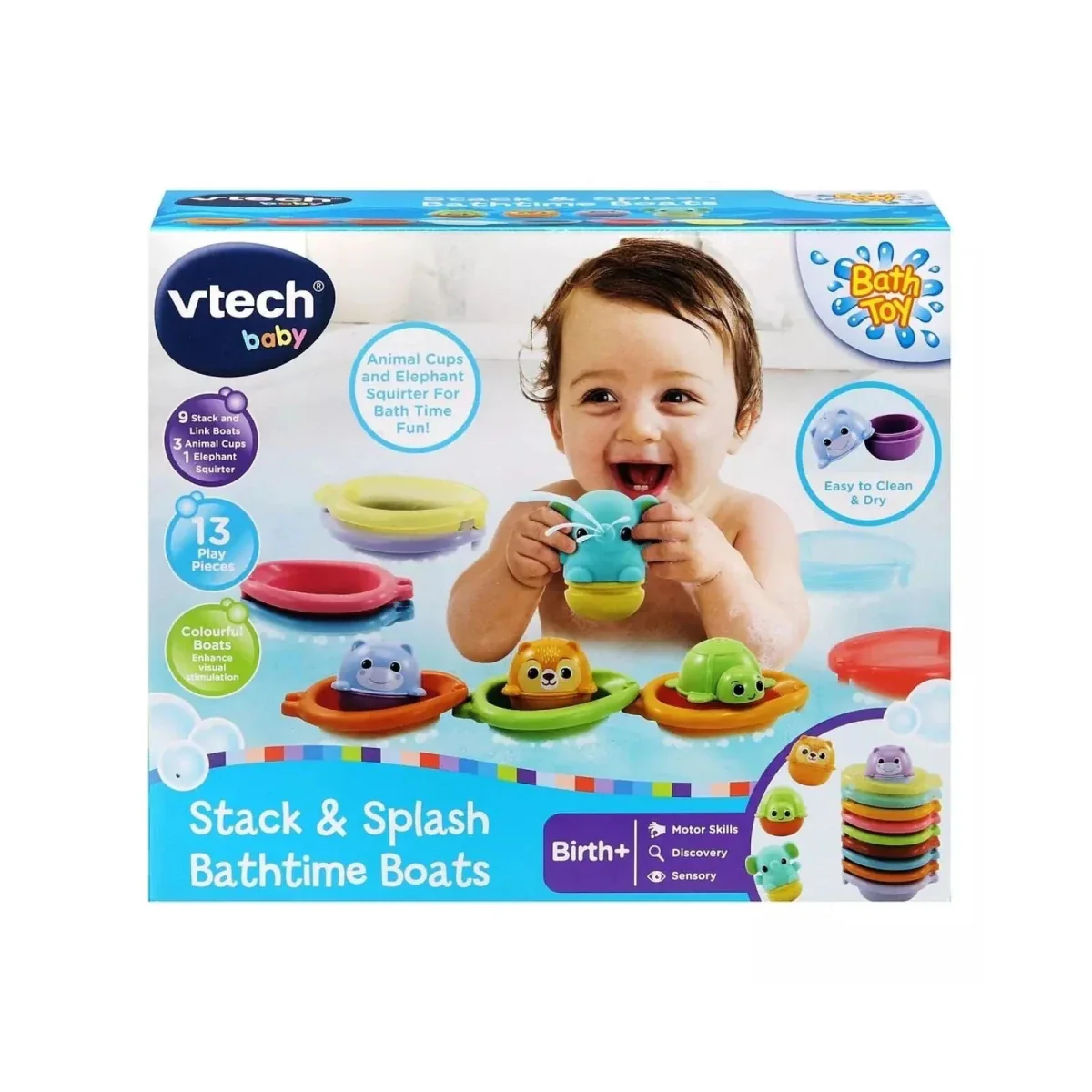 Vtech Stack & Splash Bathtime Boats - Image 5