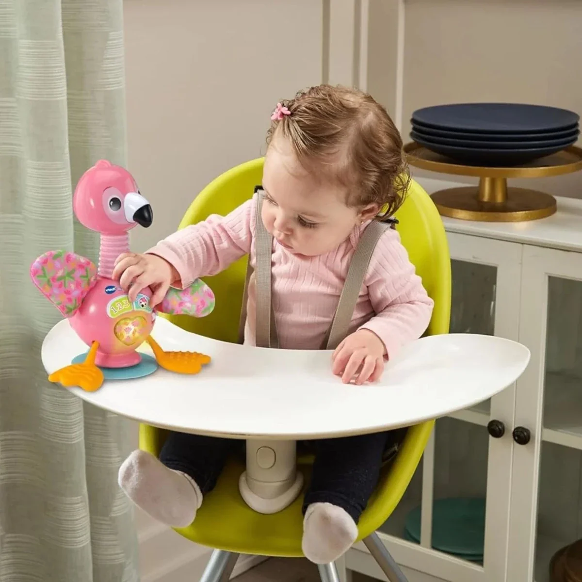 VTech Suction Cup Fluttering Flamingo - Image 6