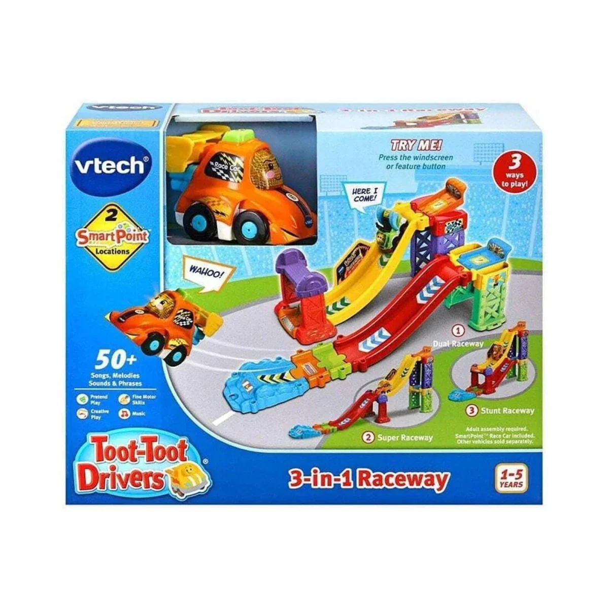 VTech Toot-Toot Drivers 3-in-1 Raceway - Image 6