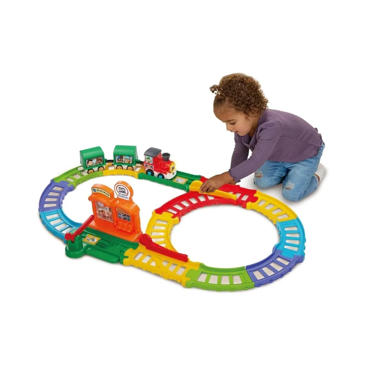 VTech Toot-Toot Drivers Chug & Learn Train Set - Image 3
