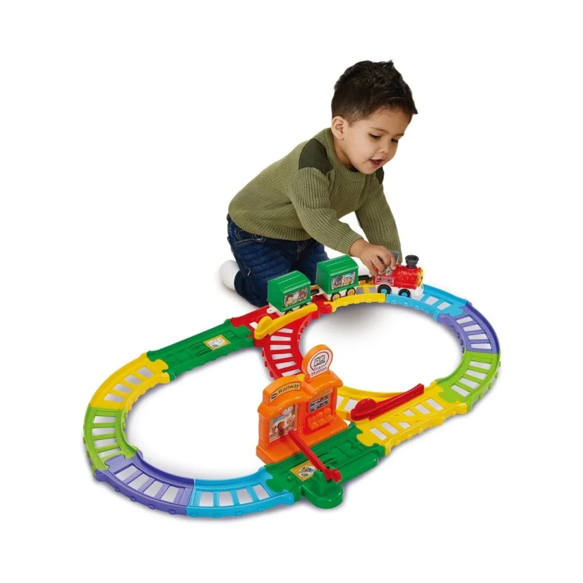 VTech Toot-Toot Drivers Chug & Learn Train Set - Image 4