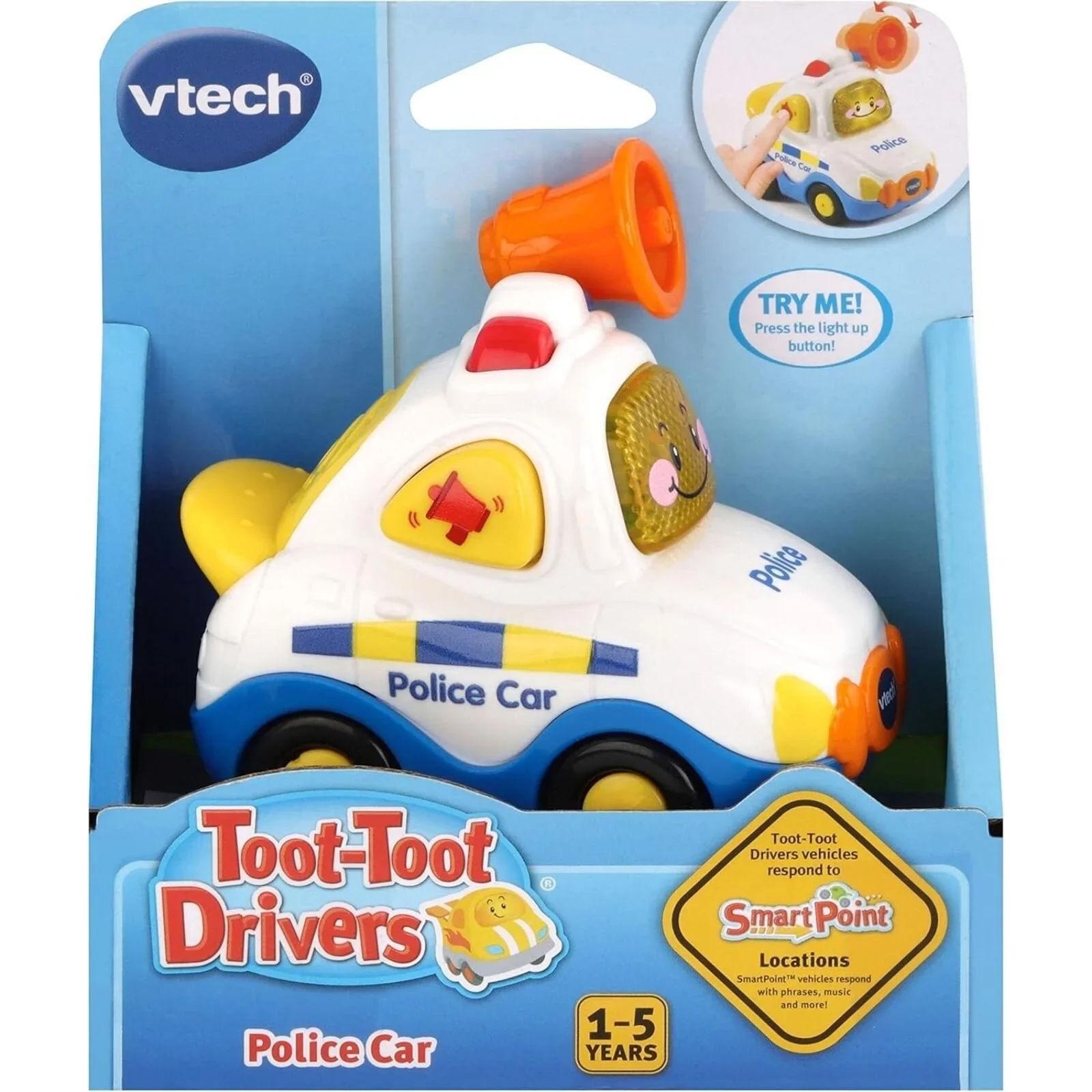 VTech Toot-Toot Drivers Police Car - Image 4