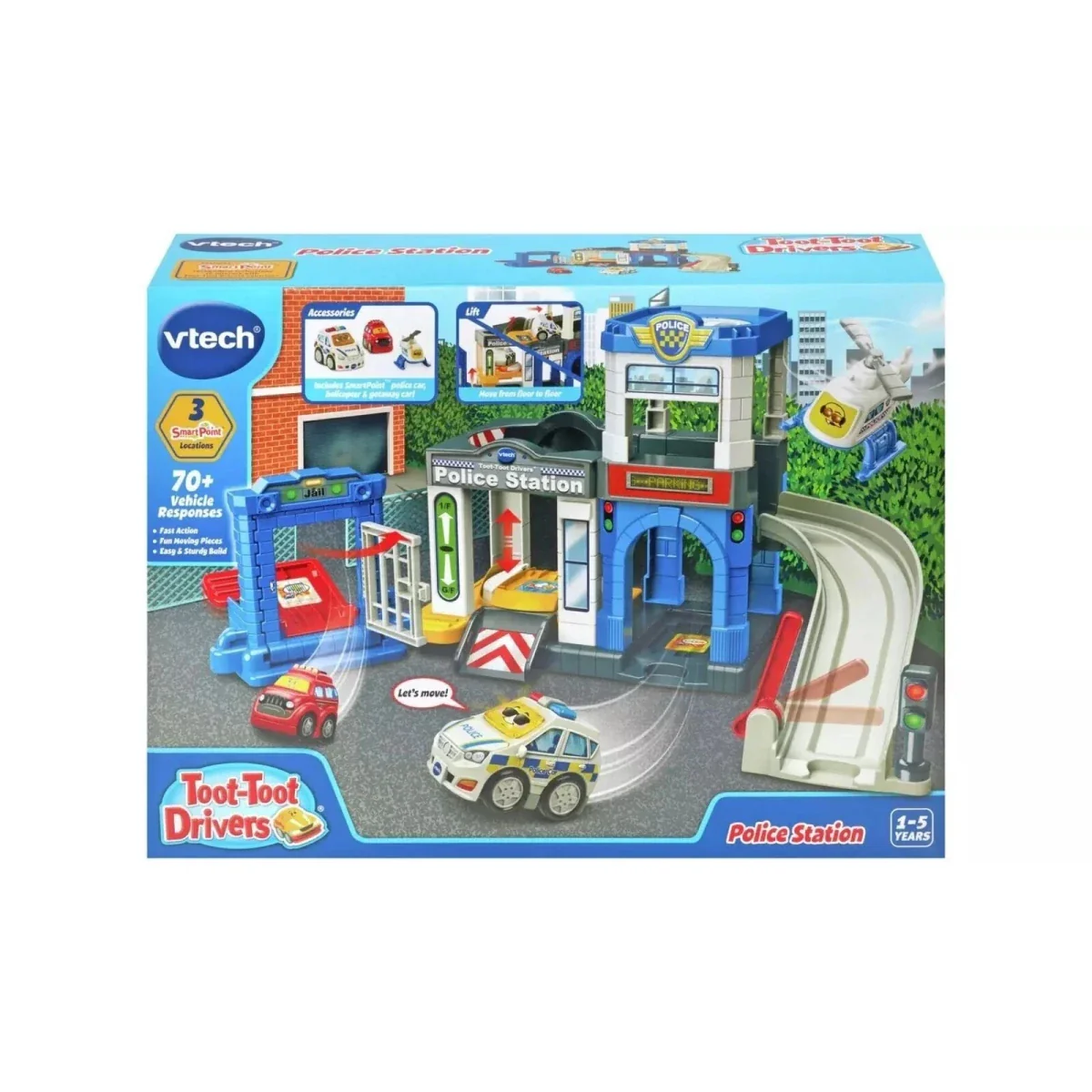 VTech Toot-Toot Drivers Police Station - Image 4