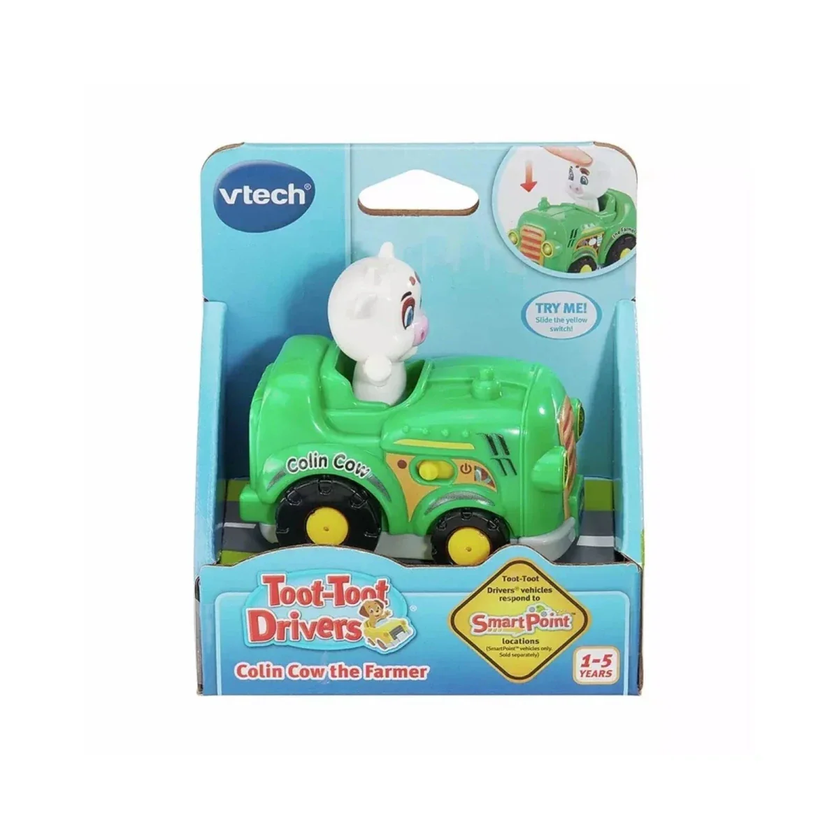 VTech Toot-Toot Drivers Vehicle Colin Cow The Farmer - Image 3