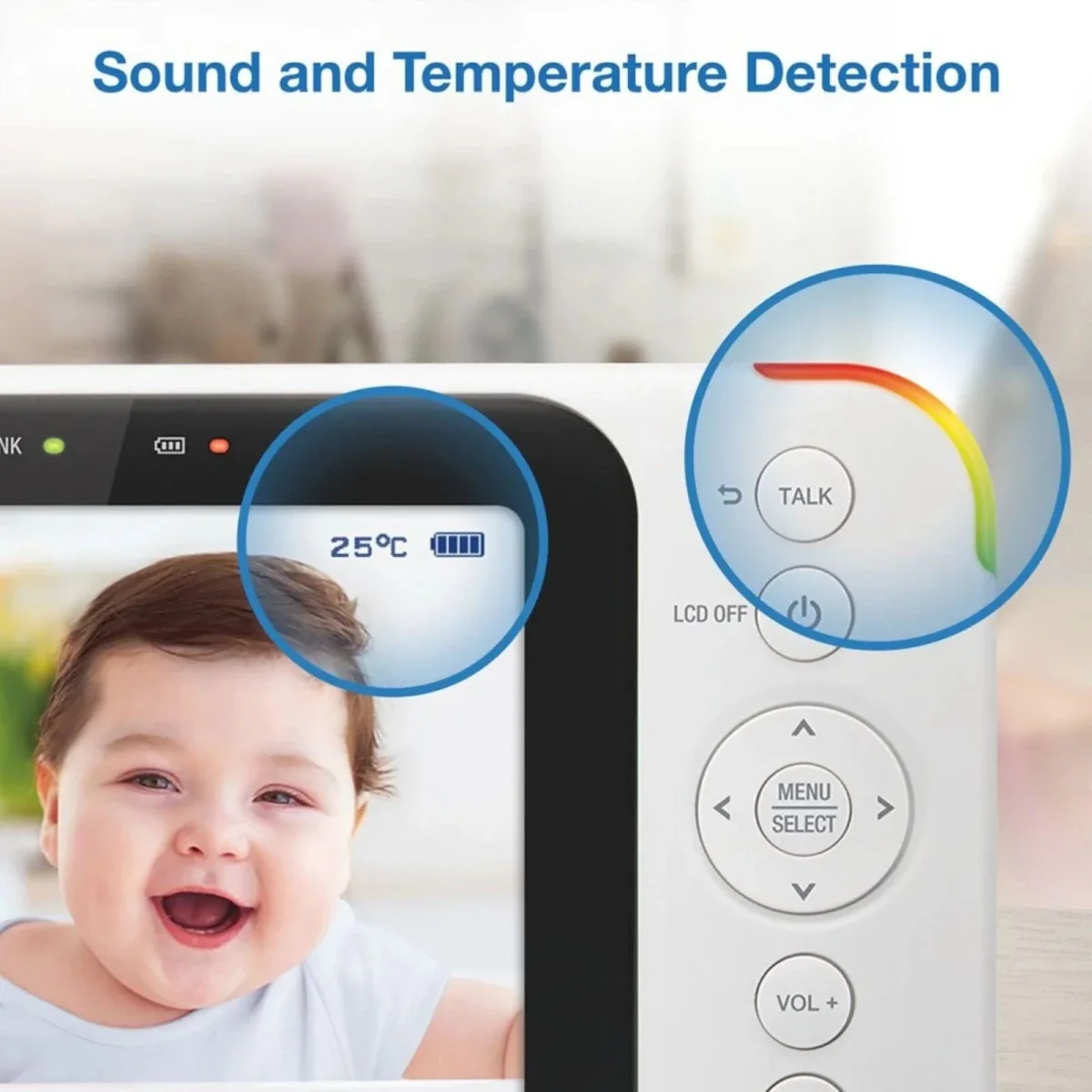 VTech VM4252 3.5" Video Monitor - Image 6