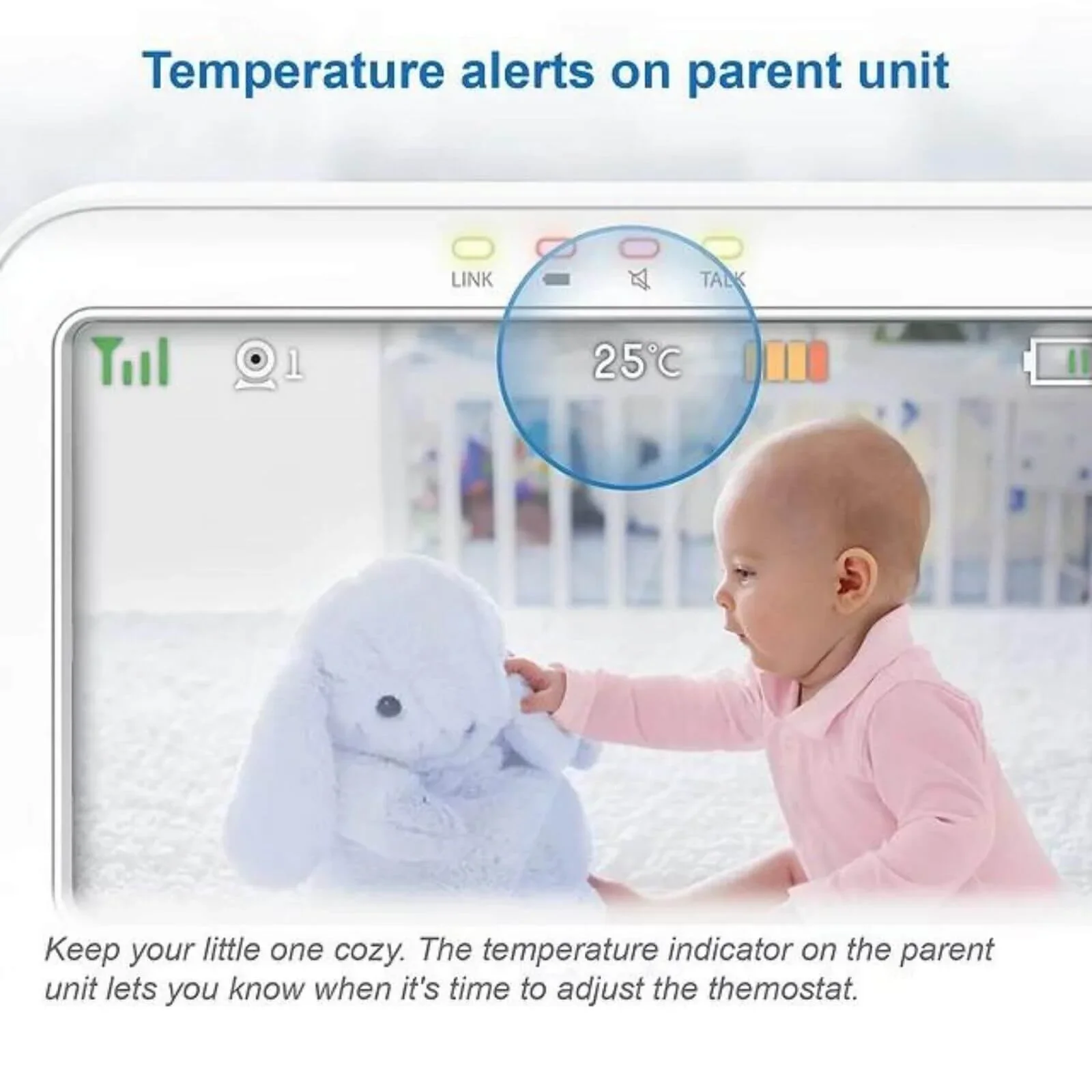 VTech VM5463 5" Digital Baby Monitor - Image 8