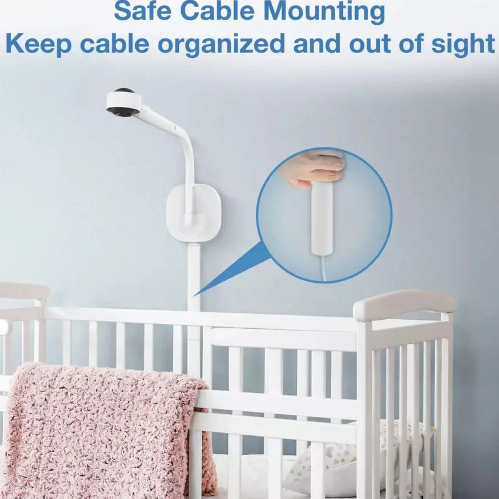 VTech RM7787 HD 7" Over-the-Cot Wi-Fi Baby Monitor - Image 7