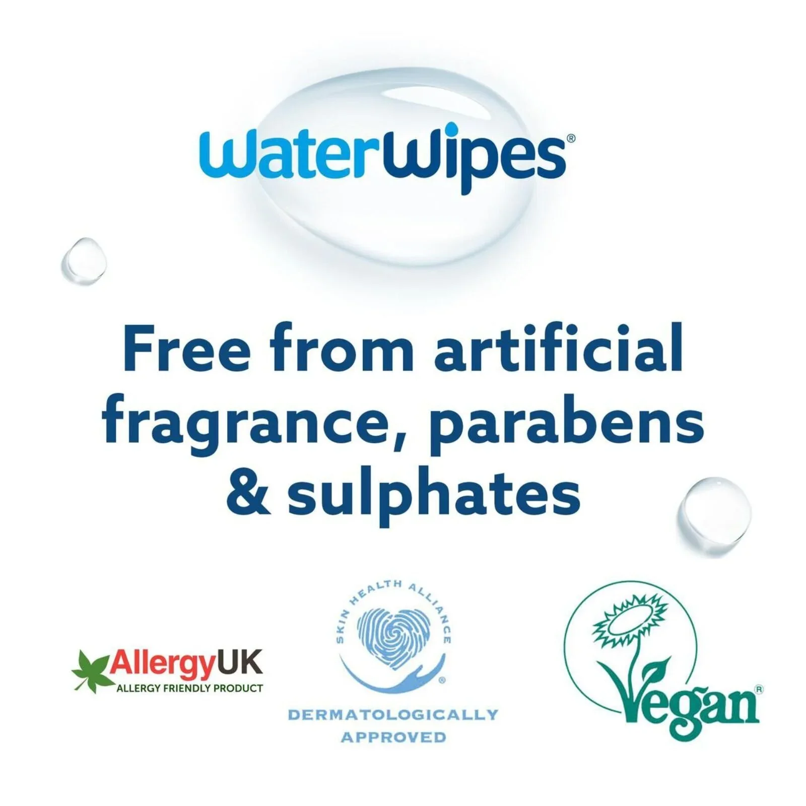 WaterWipes Sensitive Baby Wipes 6x60 pcs - Image 7