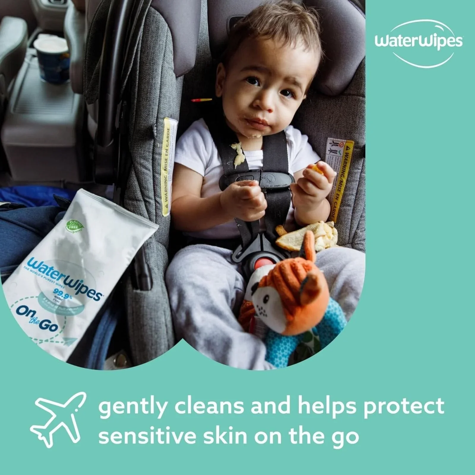 WaterWipes On the Go Wipes 10 pcs - Image 4