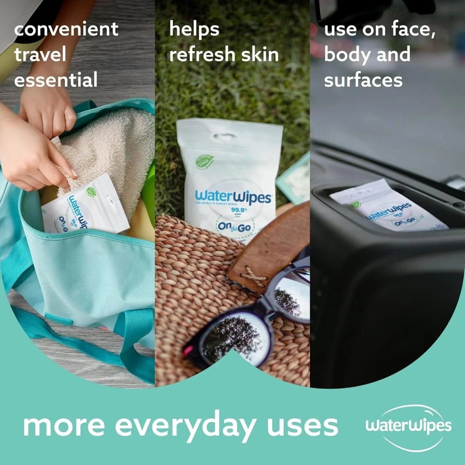 WaterWipes On the Go Wipes 10 pcs - Image 5