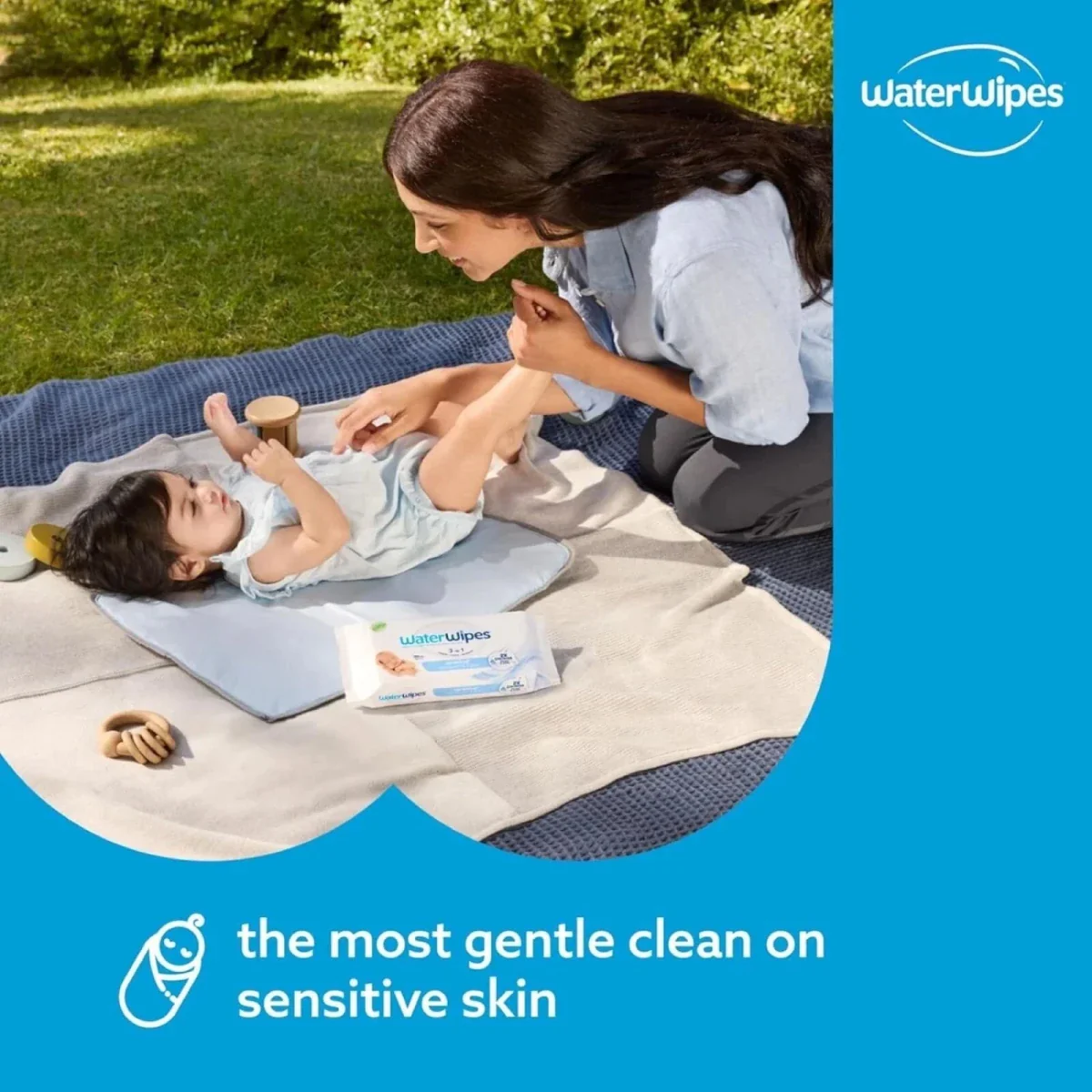 WaterWipes Sensitive Baby Wipes 12x60 pcs - Image 5