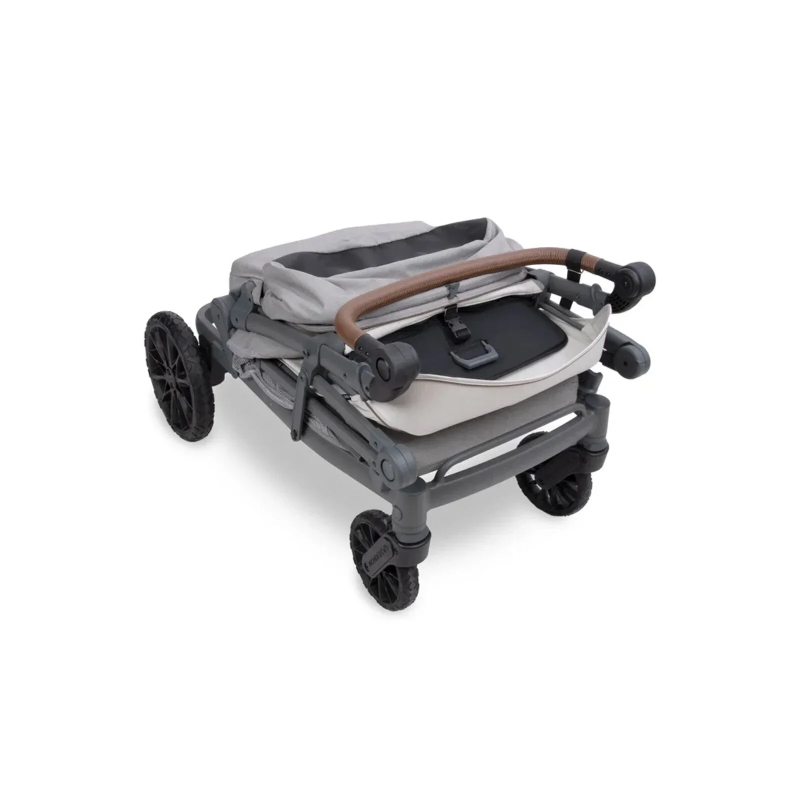 Wonderfold L4 Quad Stroller Wagon - Grey - Image 4