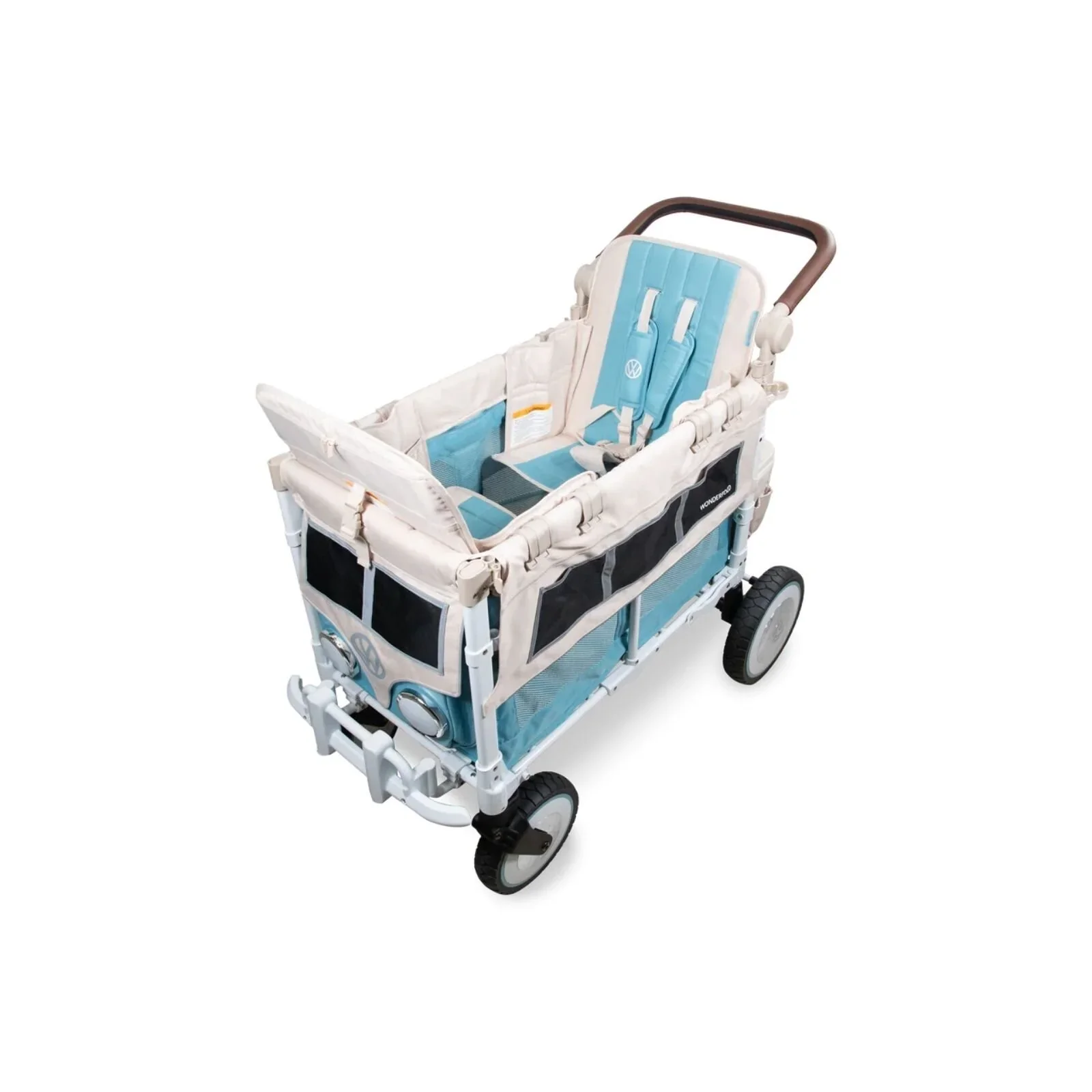 Wonderfold VW2 Volkswagen Stroller Wagon - Blue - Image 2