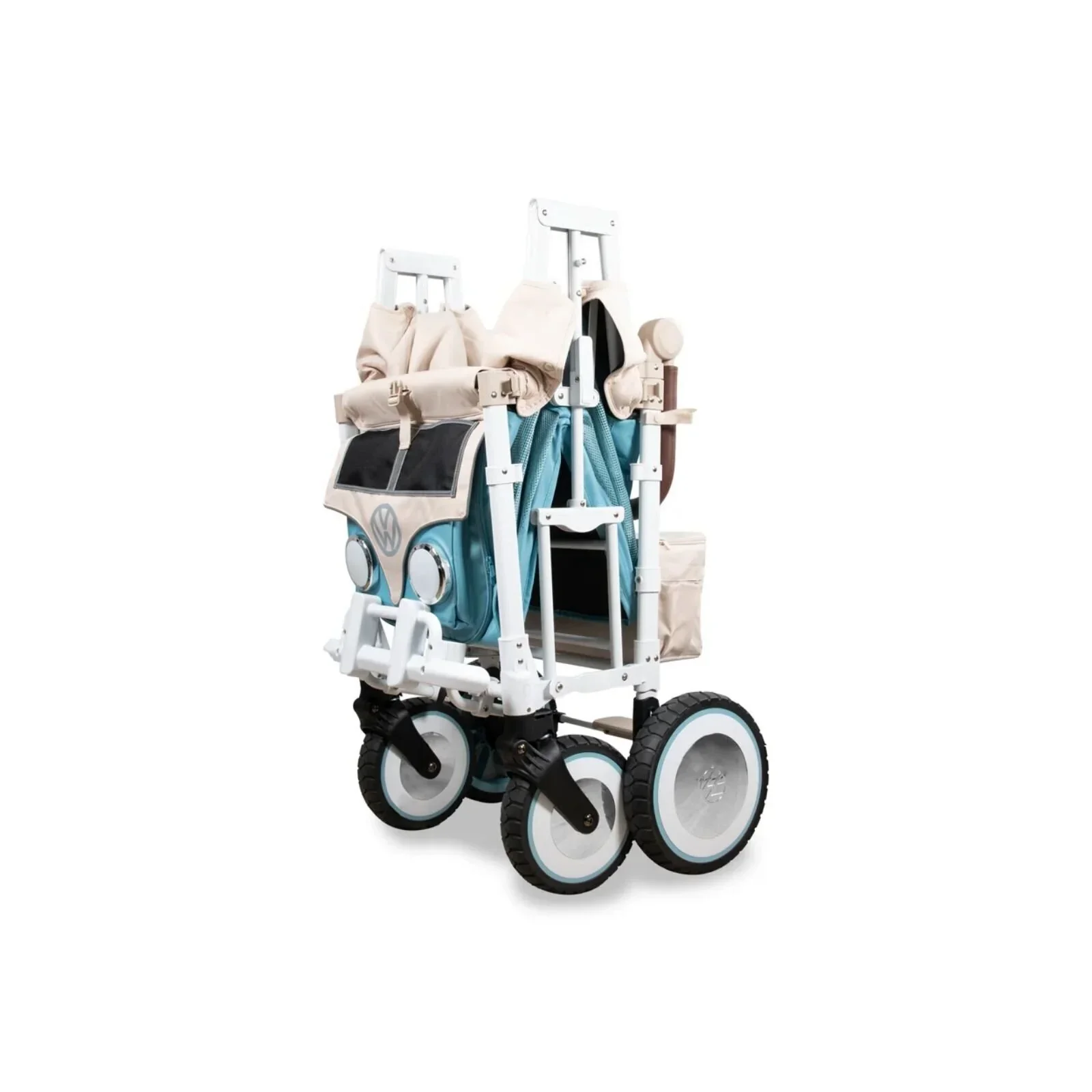 Wonderfold VW2 Volkswagen Stroller Wagon - Blue - Image 5
