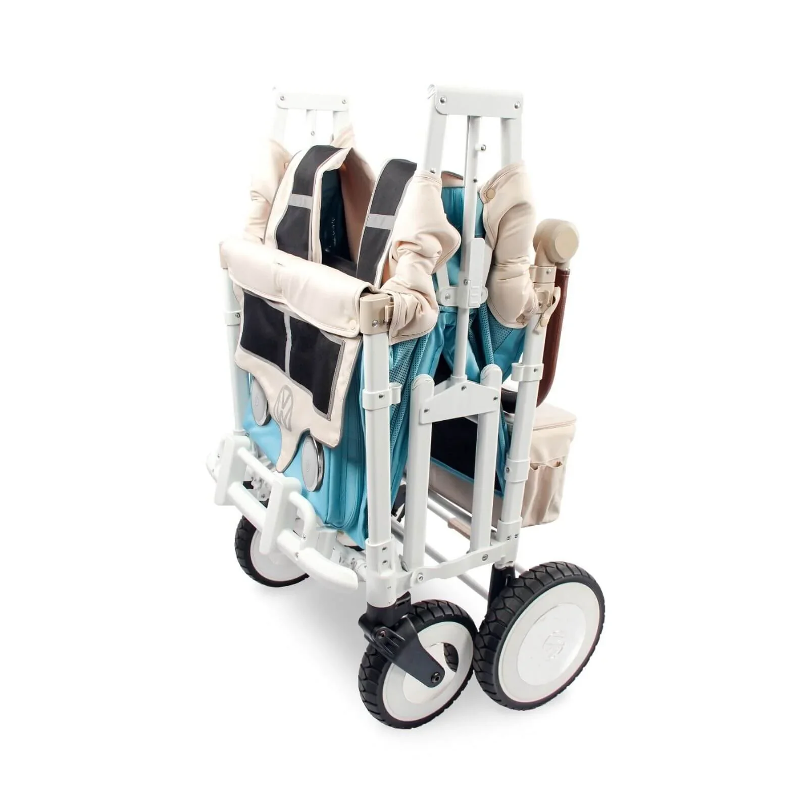 Wonderfold VW4 Volkswagen Stroller Wagon - Blue - Image 3
