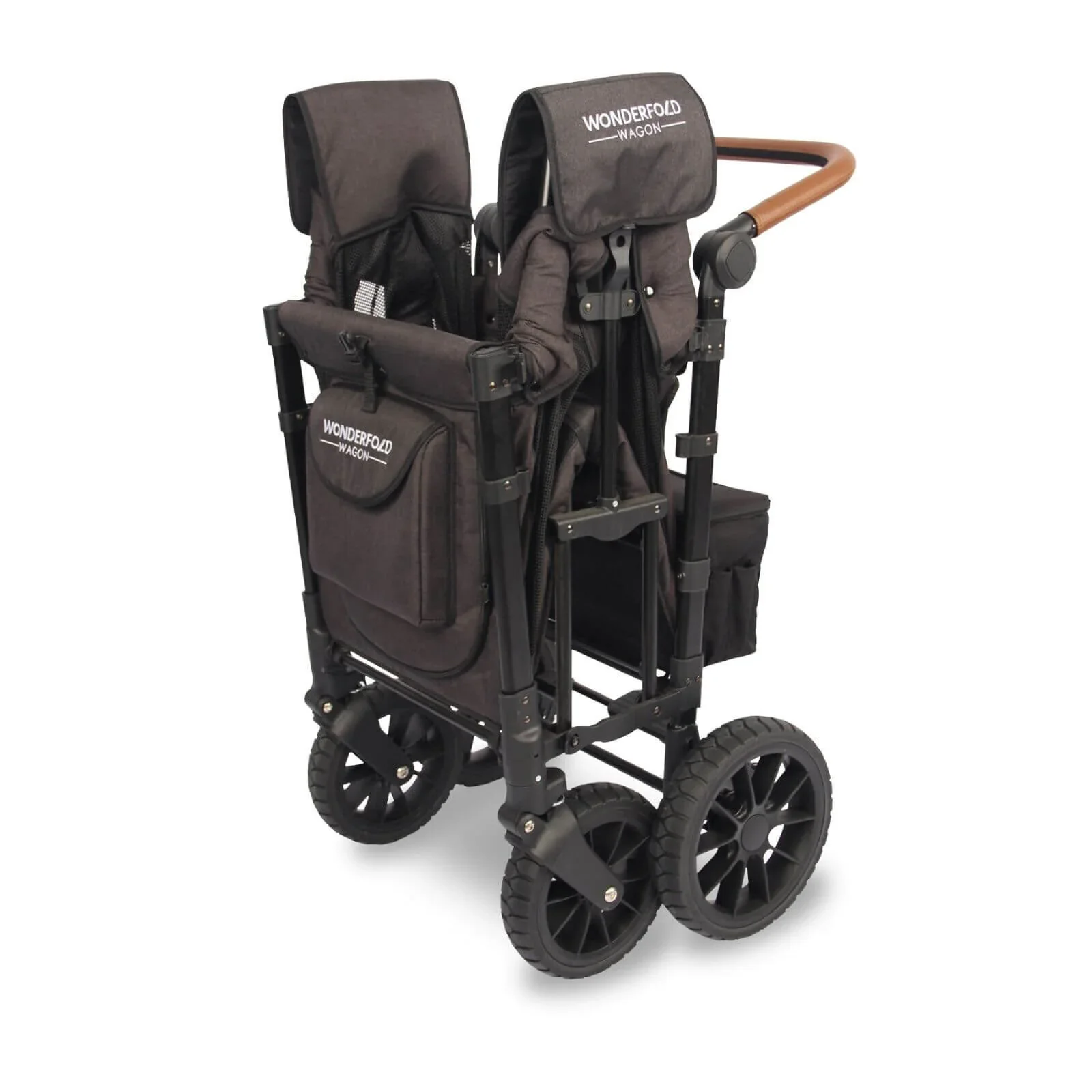Wonderfold W2 Luxe Double Wagon - Volcanic Black - Image 10
