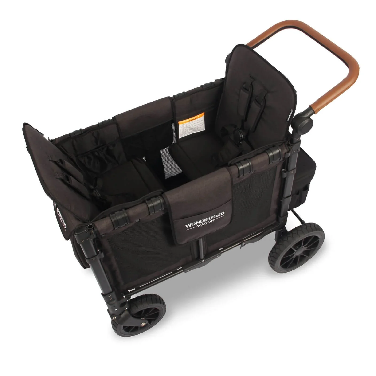 Wonderfold W2 Luxe Double Wagon - Volcanic Black - Image 8