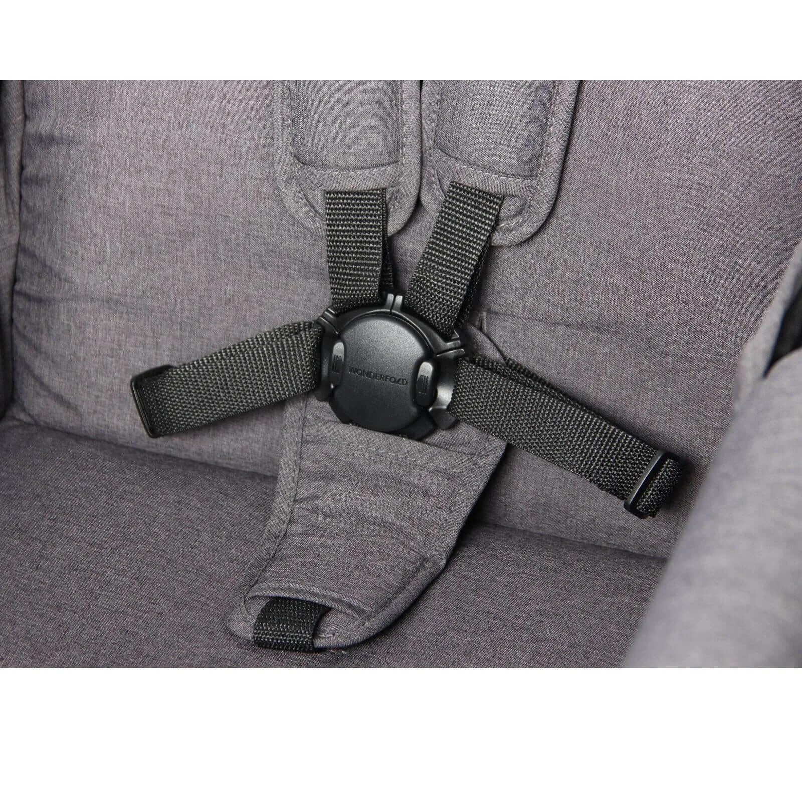 Wonderfold W2 Luxe Double Wagon - Charcoal Grey - Image 10