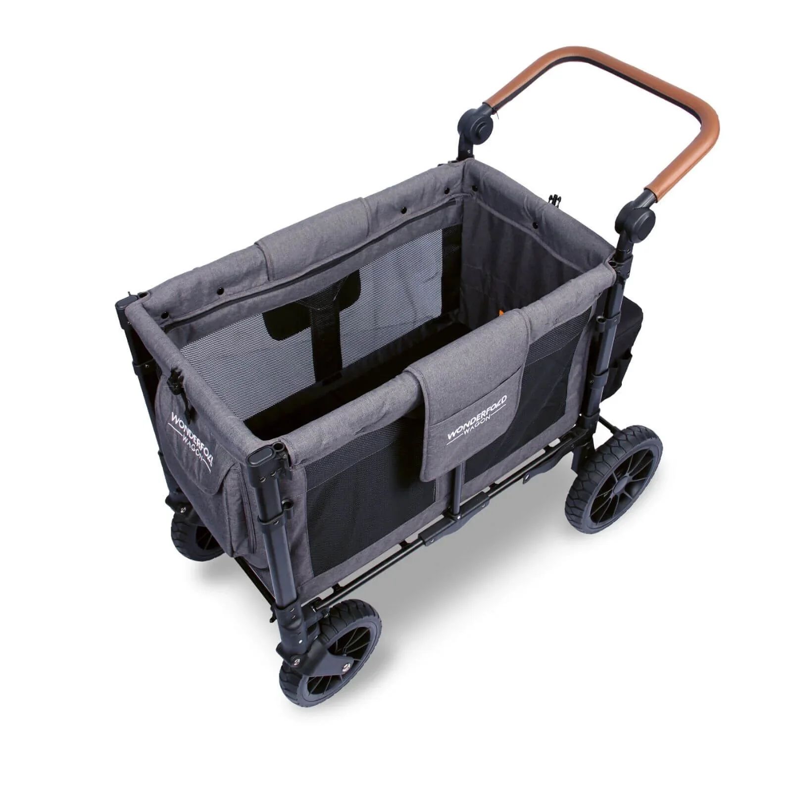 Wonderfold W2 Luxe Double Wagon - Charcoal Grey - Image 7