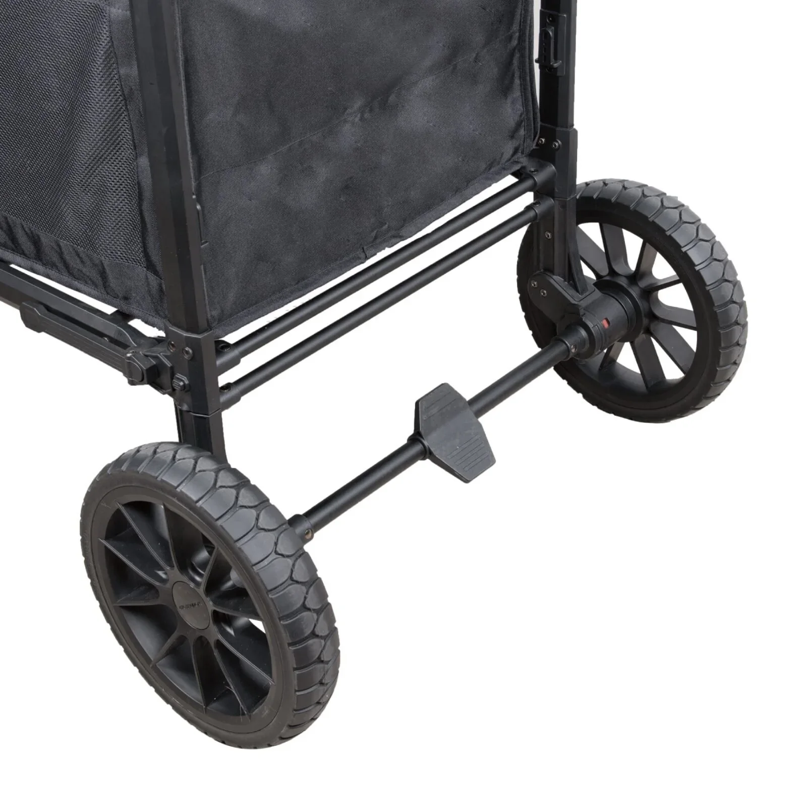 Wonderfold W2 Luxe Pro Stroller Wagon - Charcoal Grey - Image 8