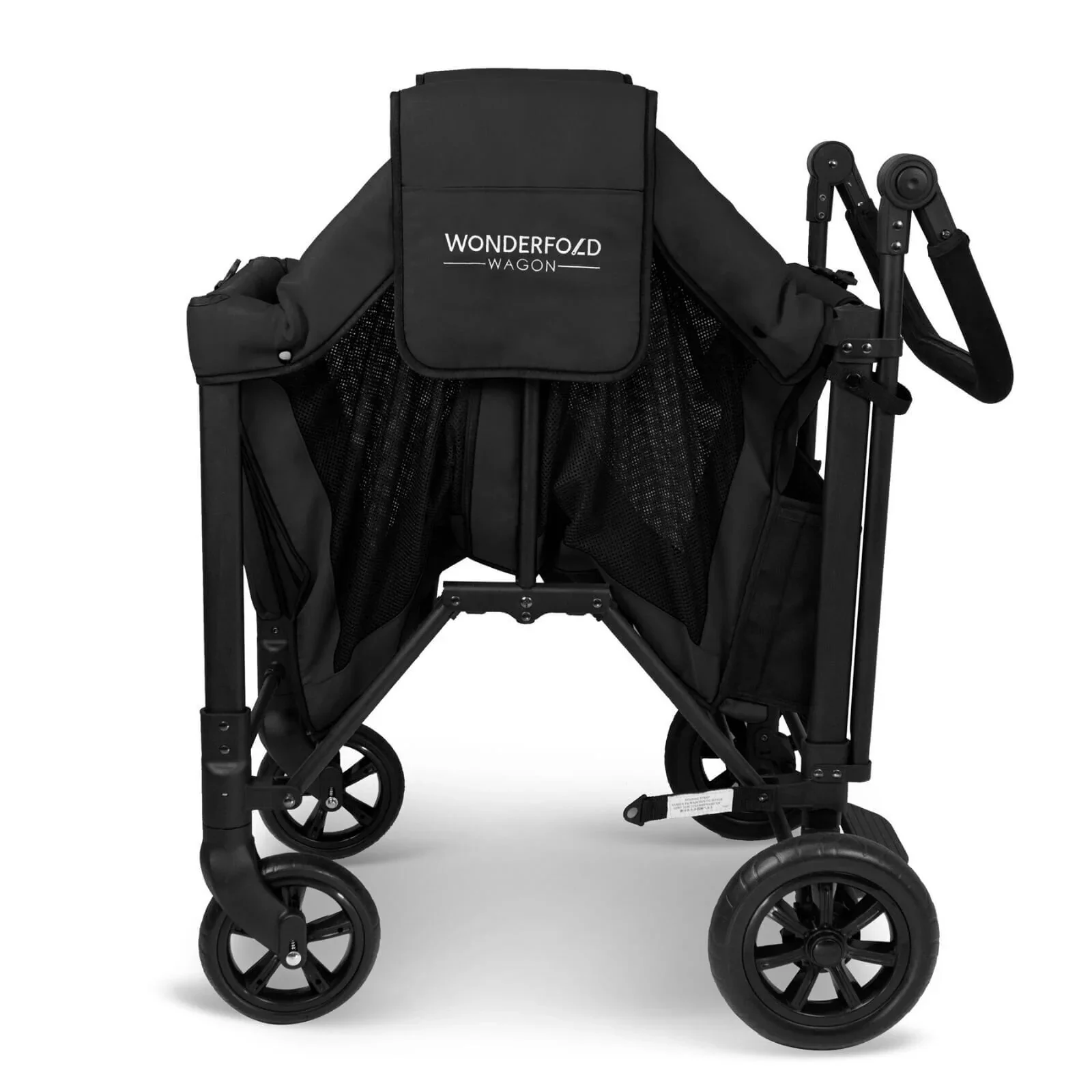 Wonderfold W2 Original Stroller Wagon - Jet Black - Image 10