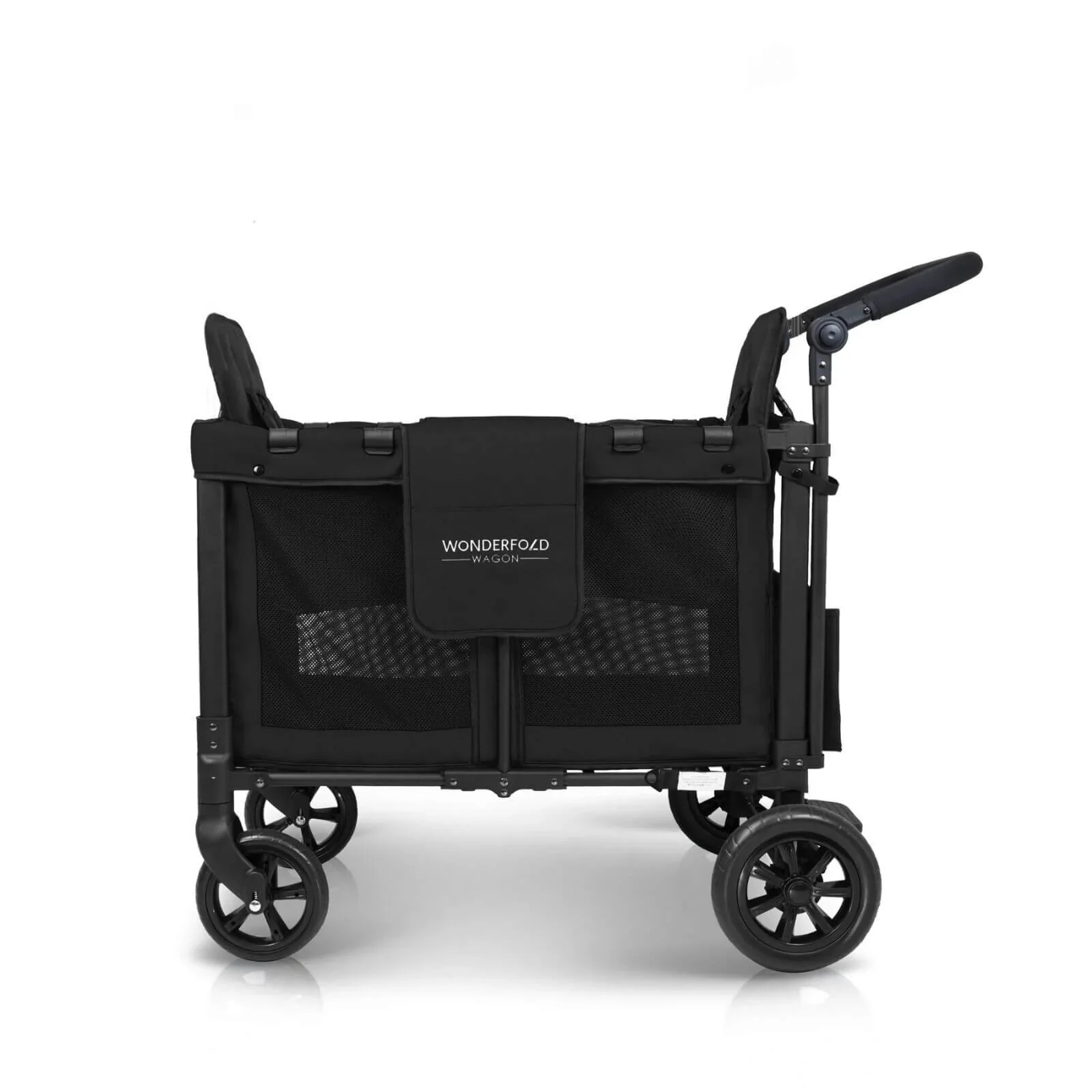 Wonderfold W2 Original Stroller Wagon - Jet Black - Image 3