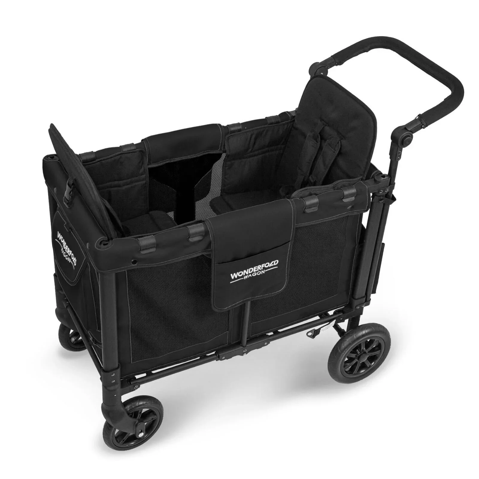 Wonderfold W2 Original Stroller Wagon - Jet Black - Image 8